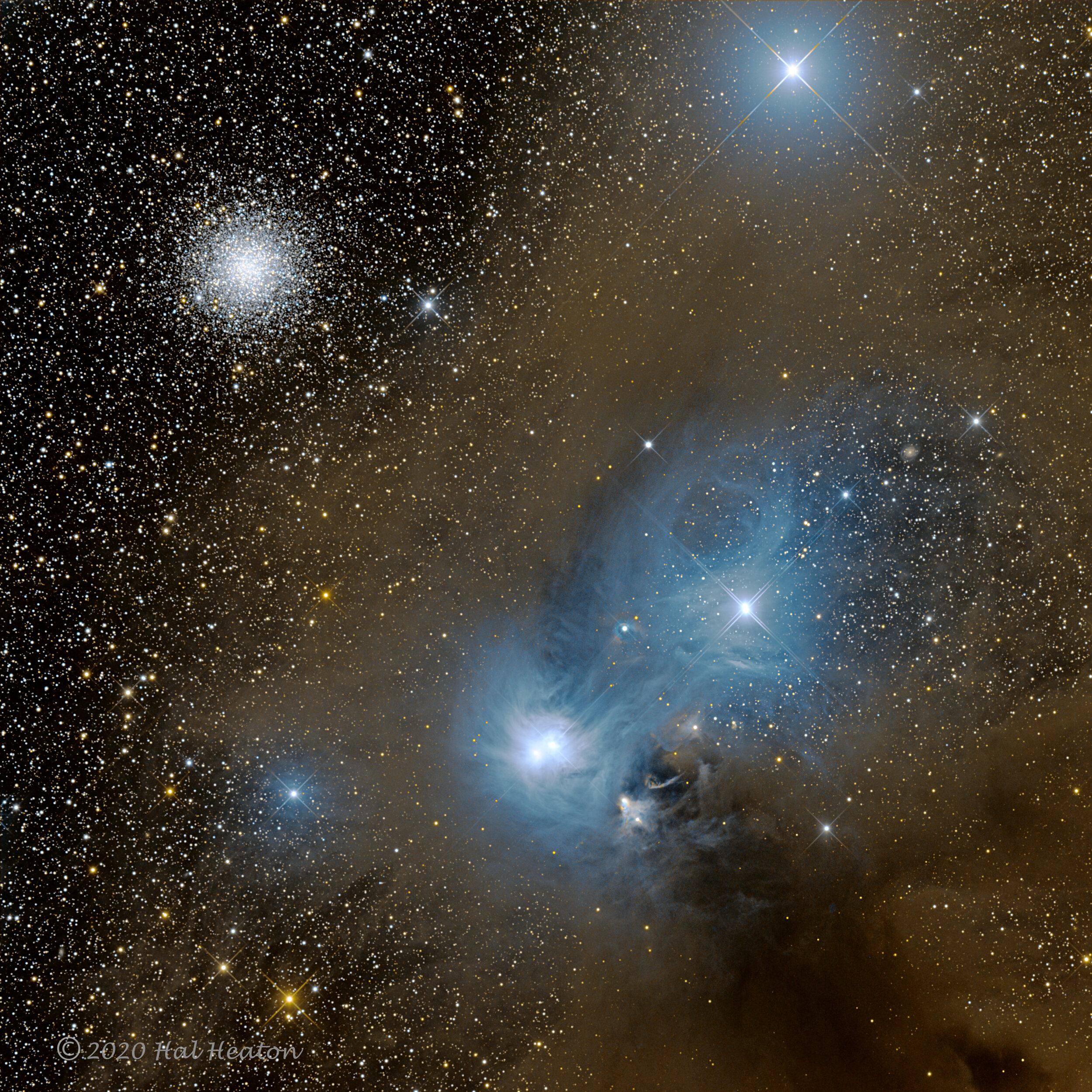 The Eclectic NGC 6726 Region of Corona Australis — AAPOD2.COM