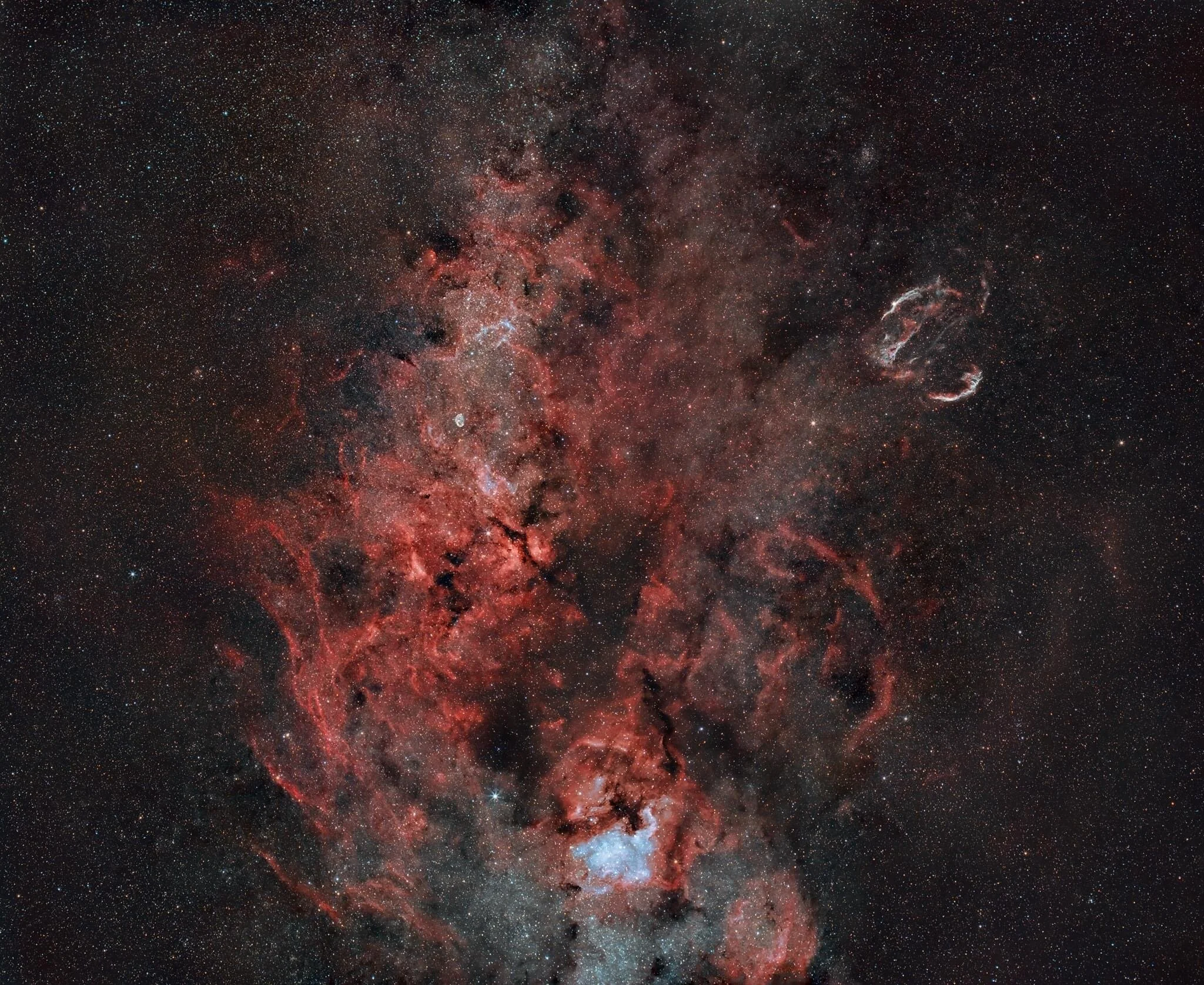 Flames of Cygnus
