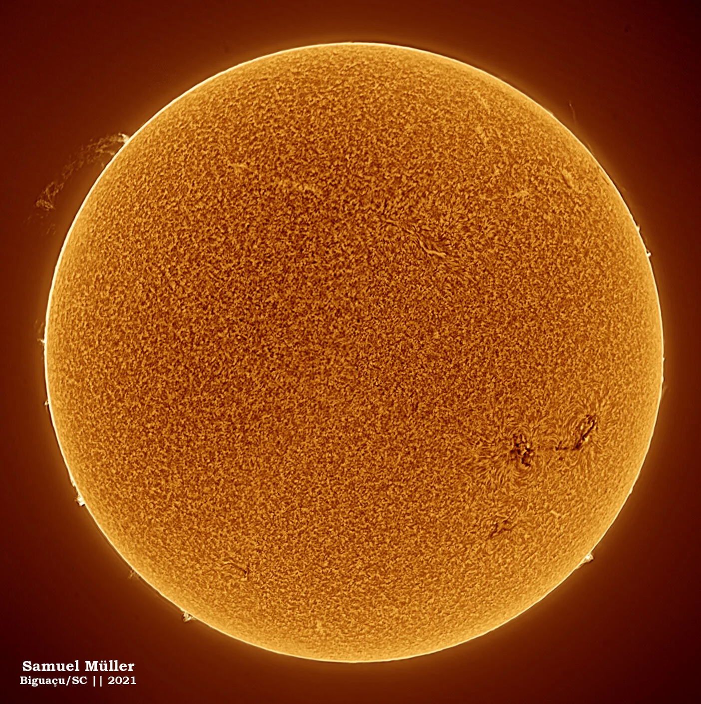 Sun in h-alpha