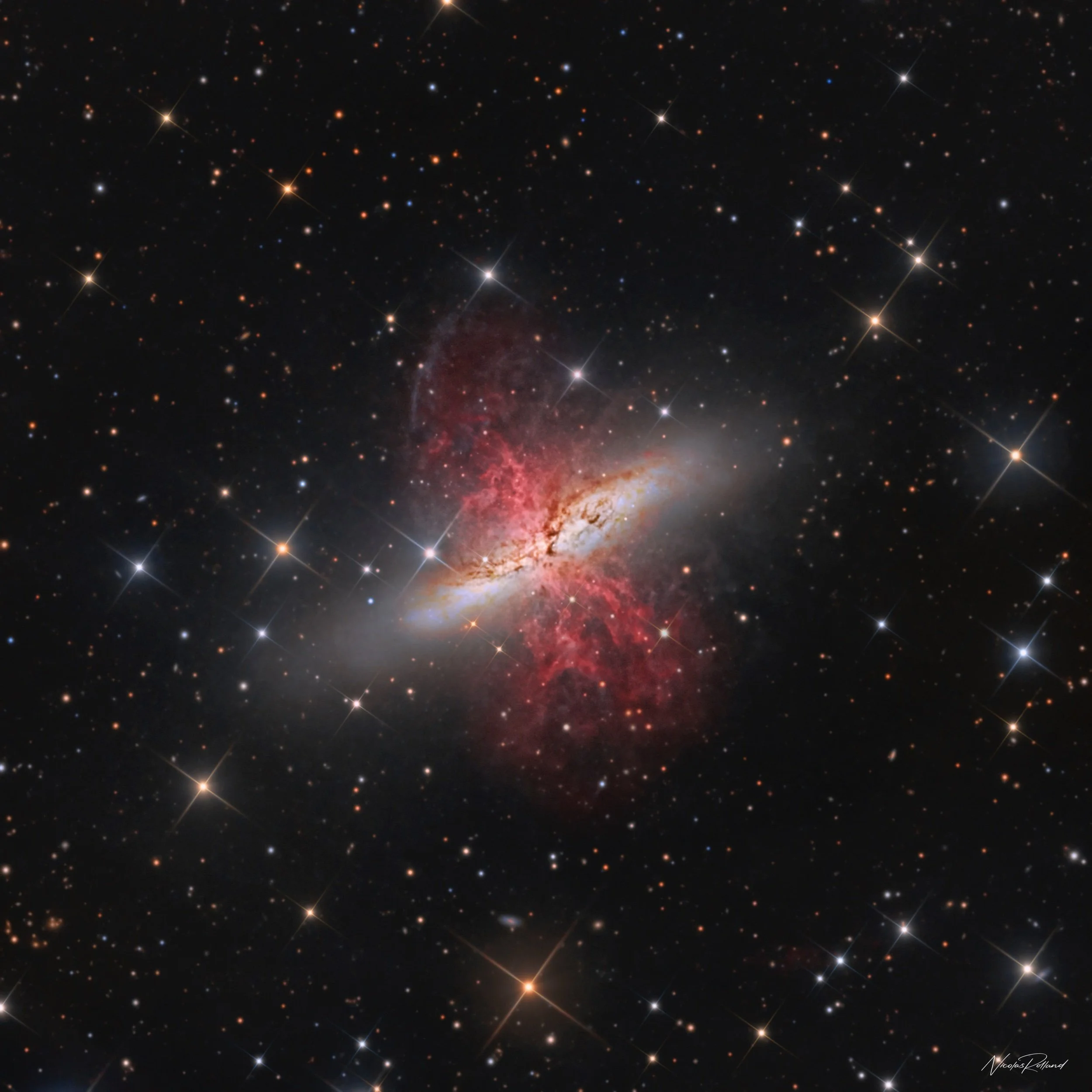 The Cigar Nebula - Messier 82