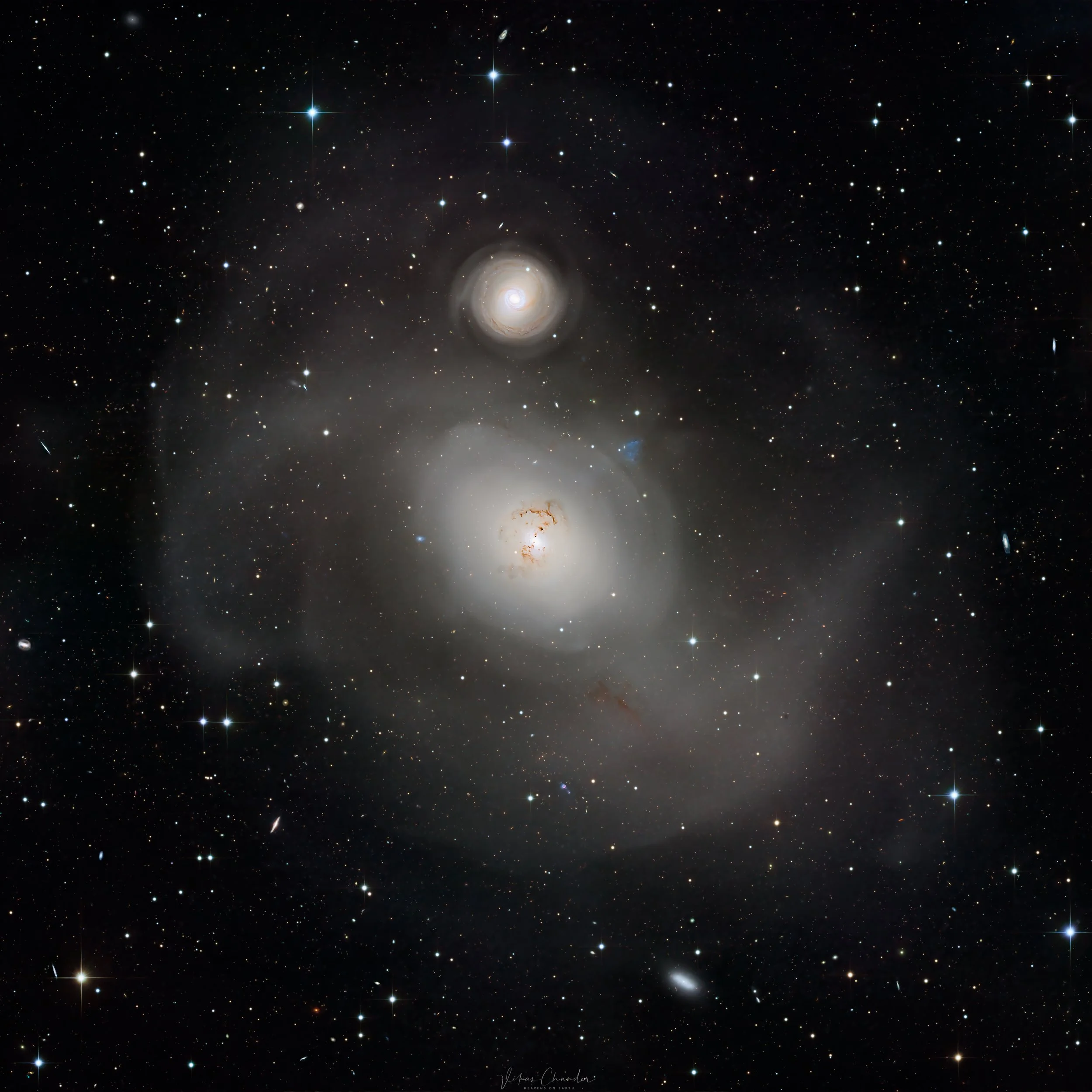 Fornax A and B Galaxies