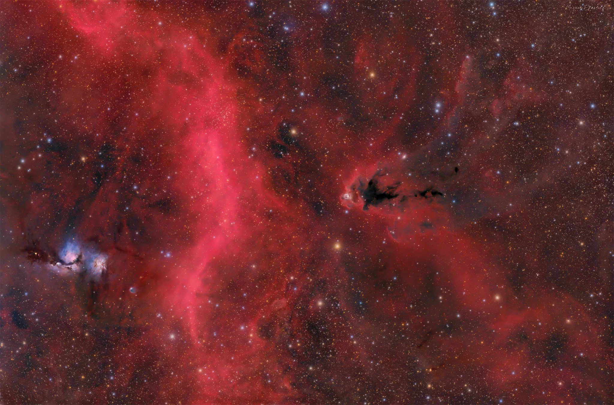 Boogyman and M78 swimming in hydrogen sea    