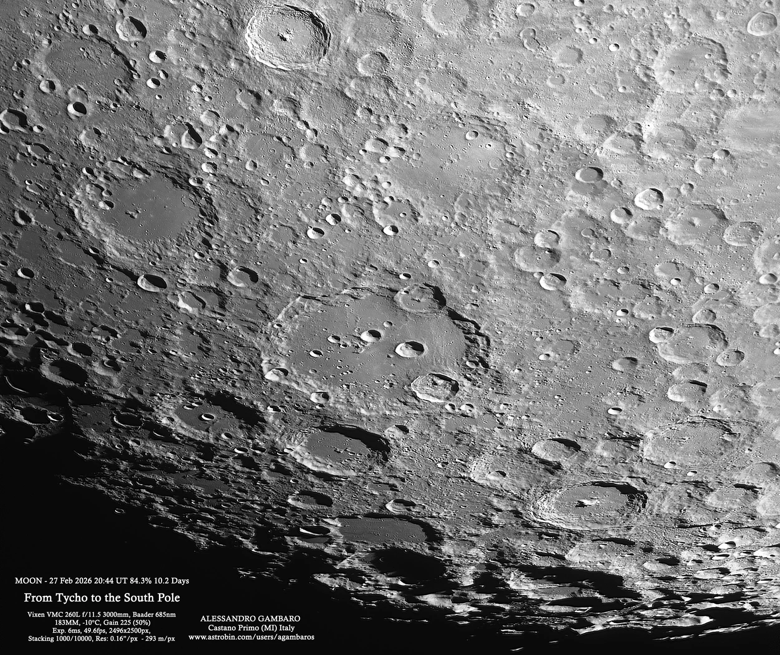 From Tycho to the South Pole     