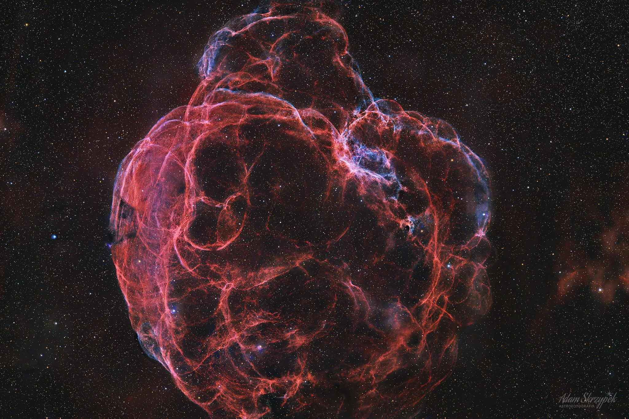 Spaghetti Nebula SH2-240     
