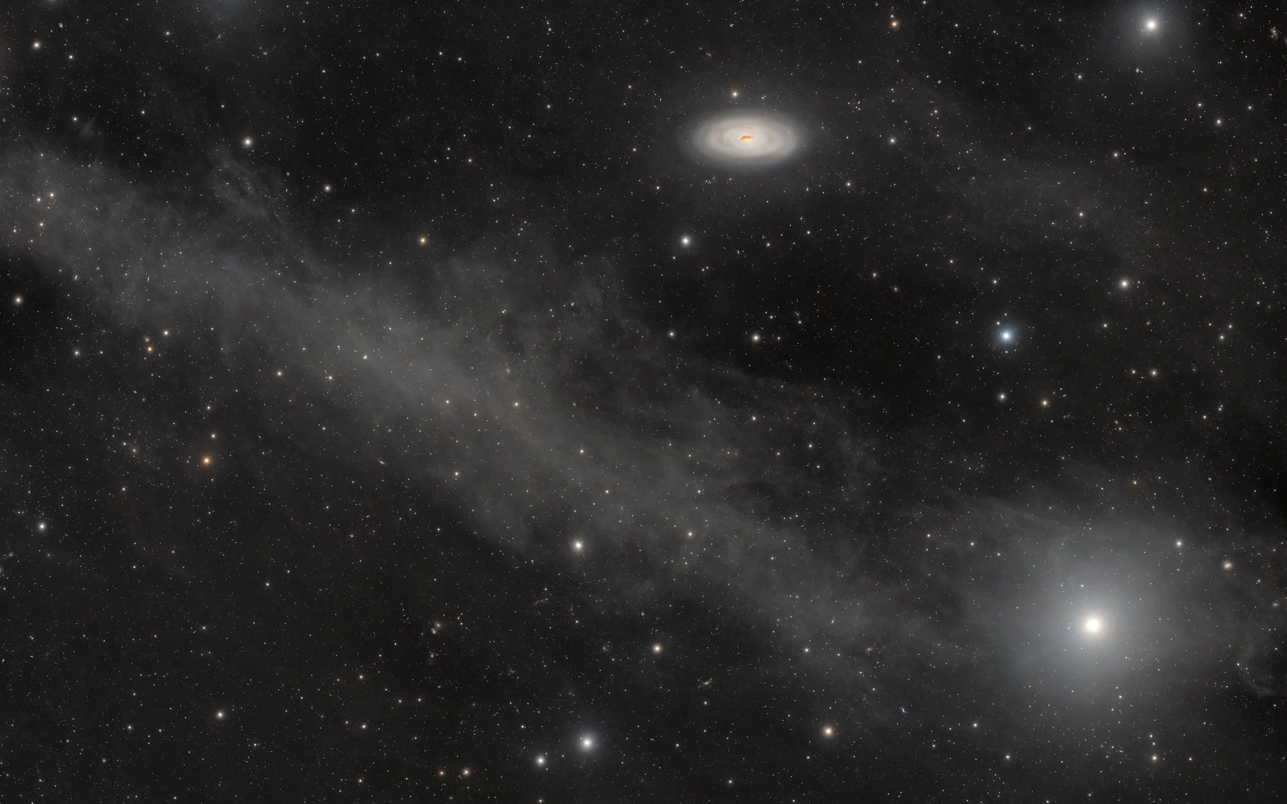 Messier 64 with IFN     