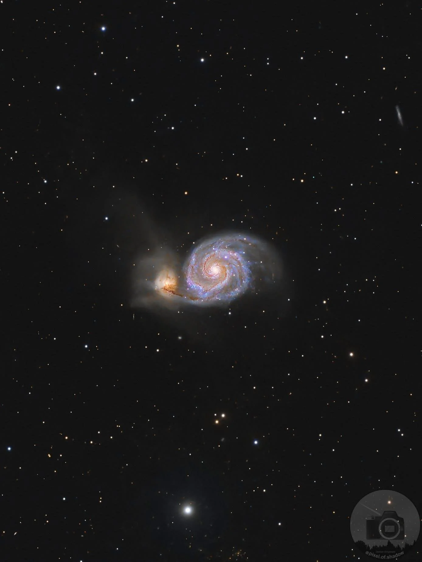 The Whirlpool Galaxy (M51)