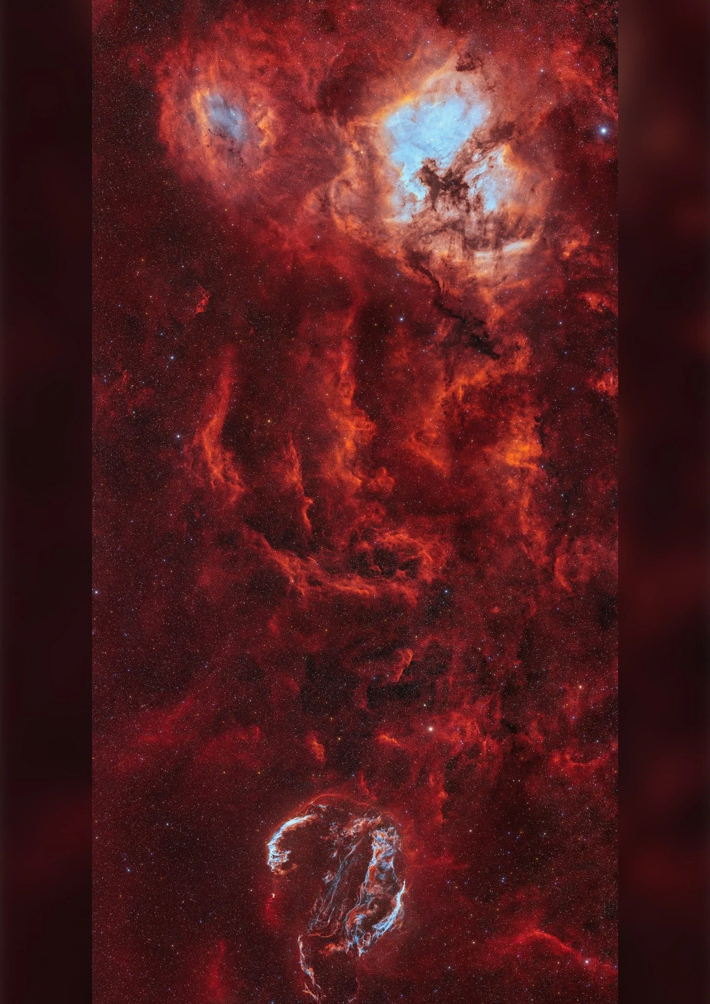 North American Nebula to Swan 