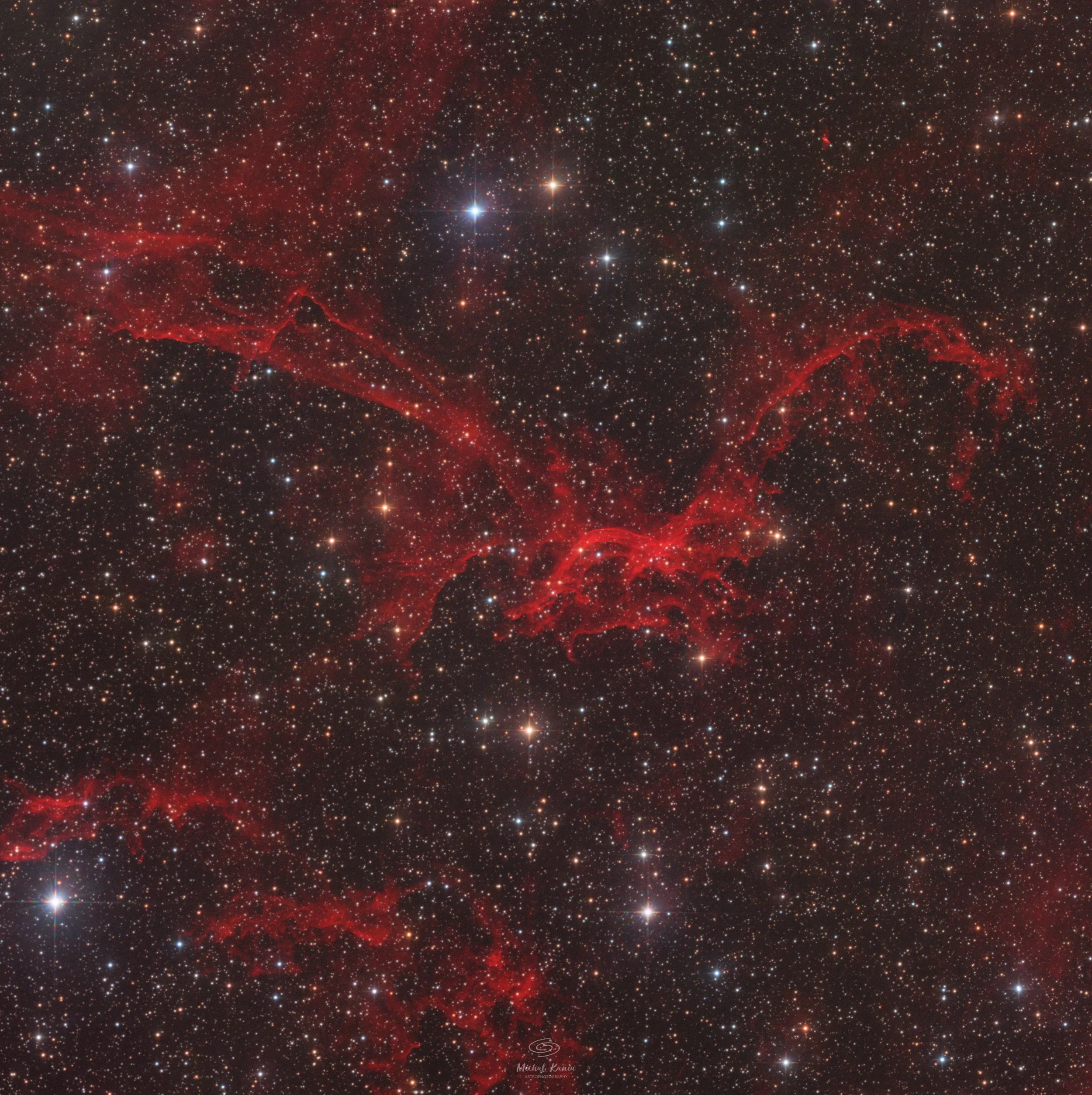 Sh2-114 Flying Dragon in HaRGB    