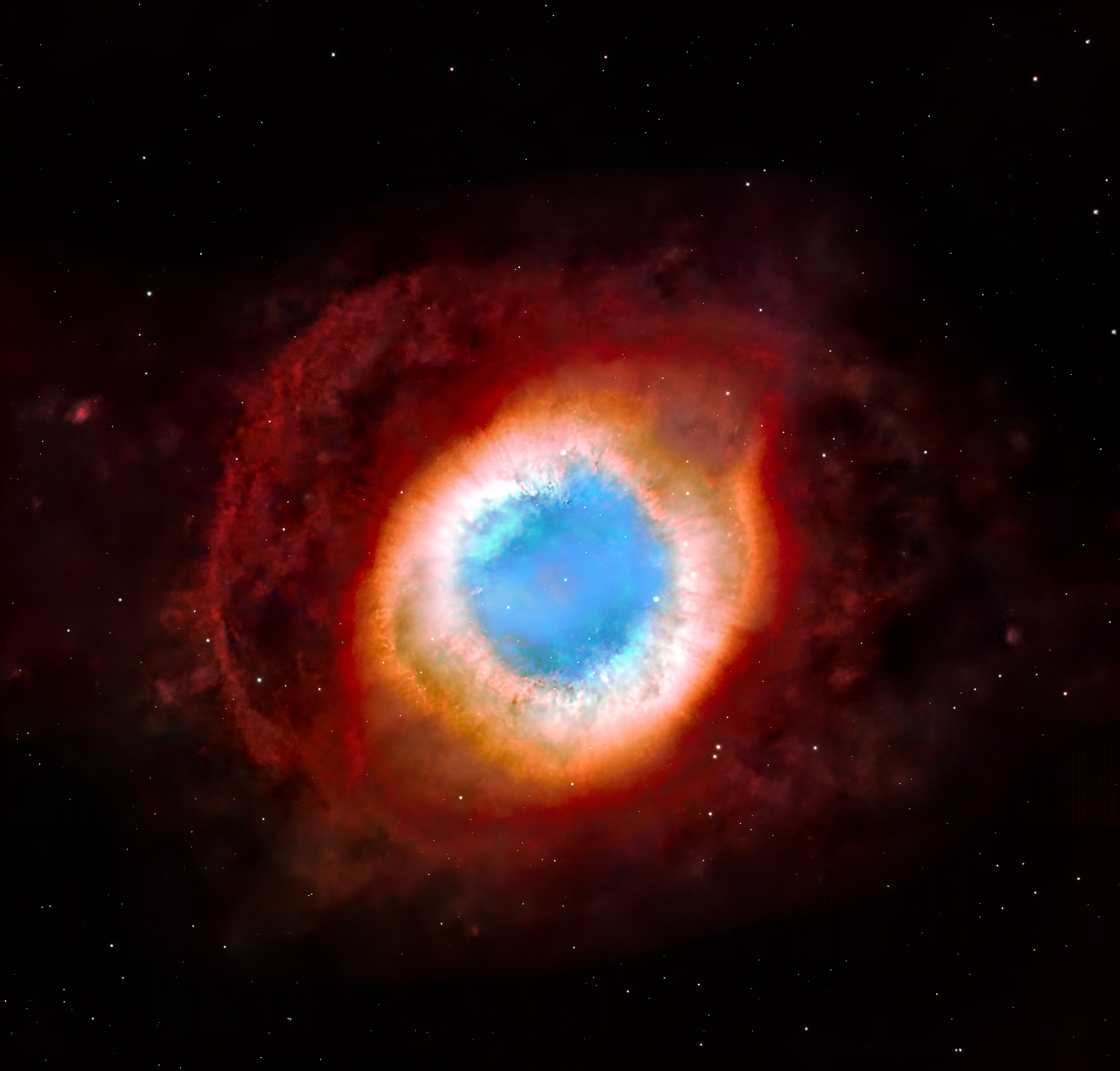 Helix Nebula (NGC 7293) — The Eye of God
