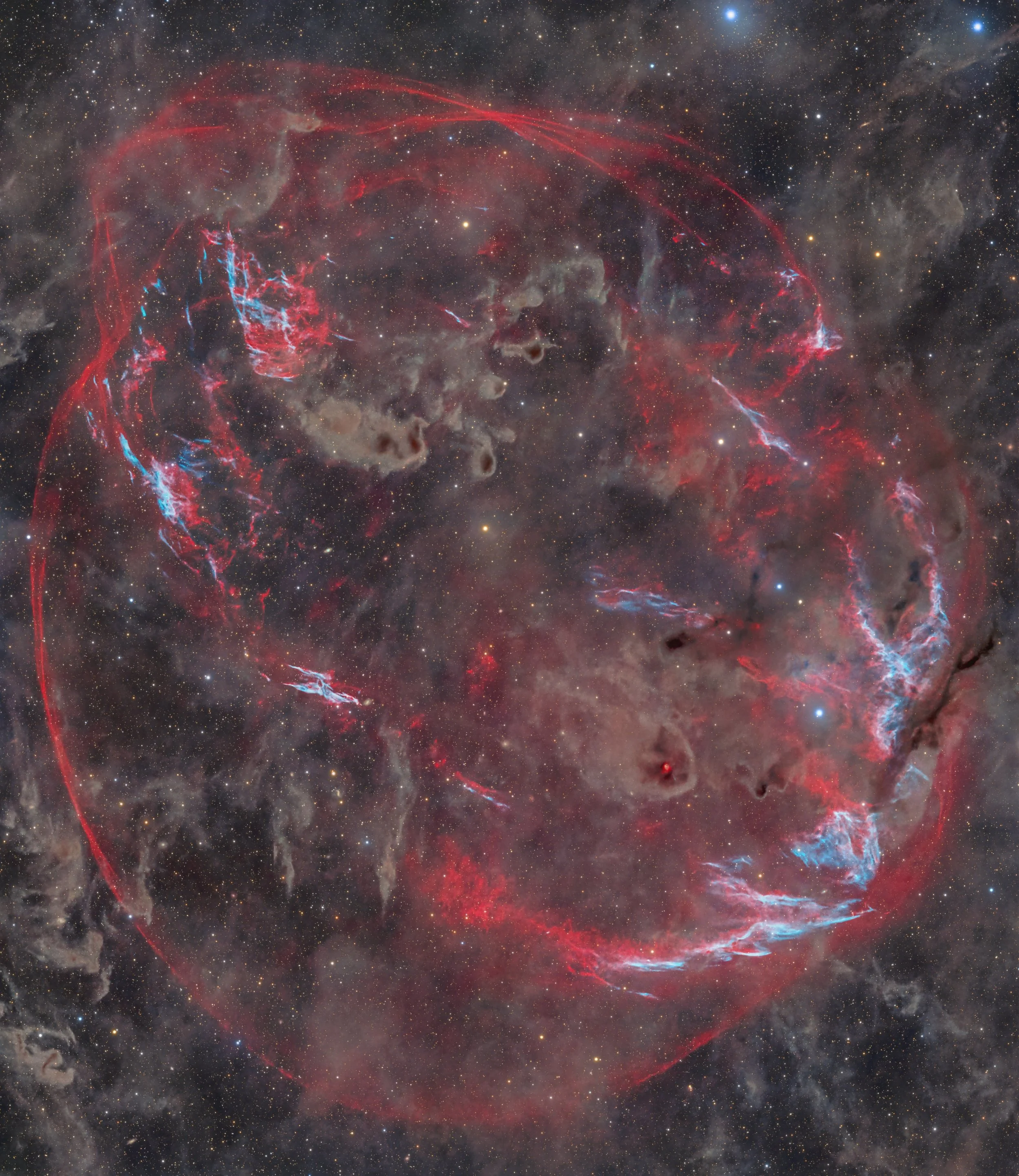 CS17 OSADA オサダ Optical and X-ray Composite Image of SNR 0509-67.5 - NASA