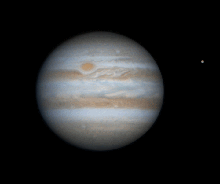  Jupiter rotation
