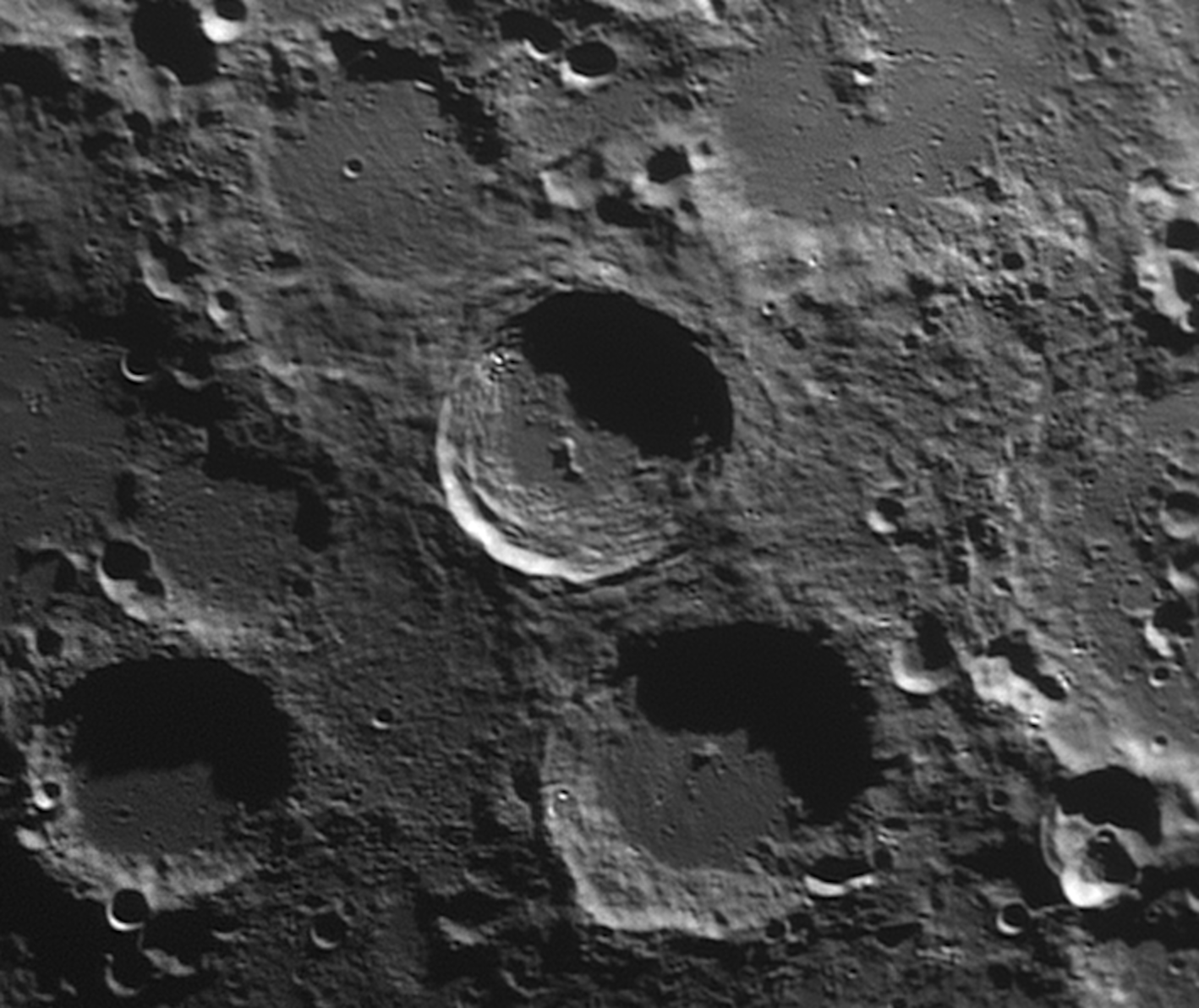 Werner and Aliacensis Craters