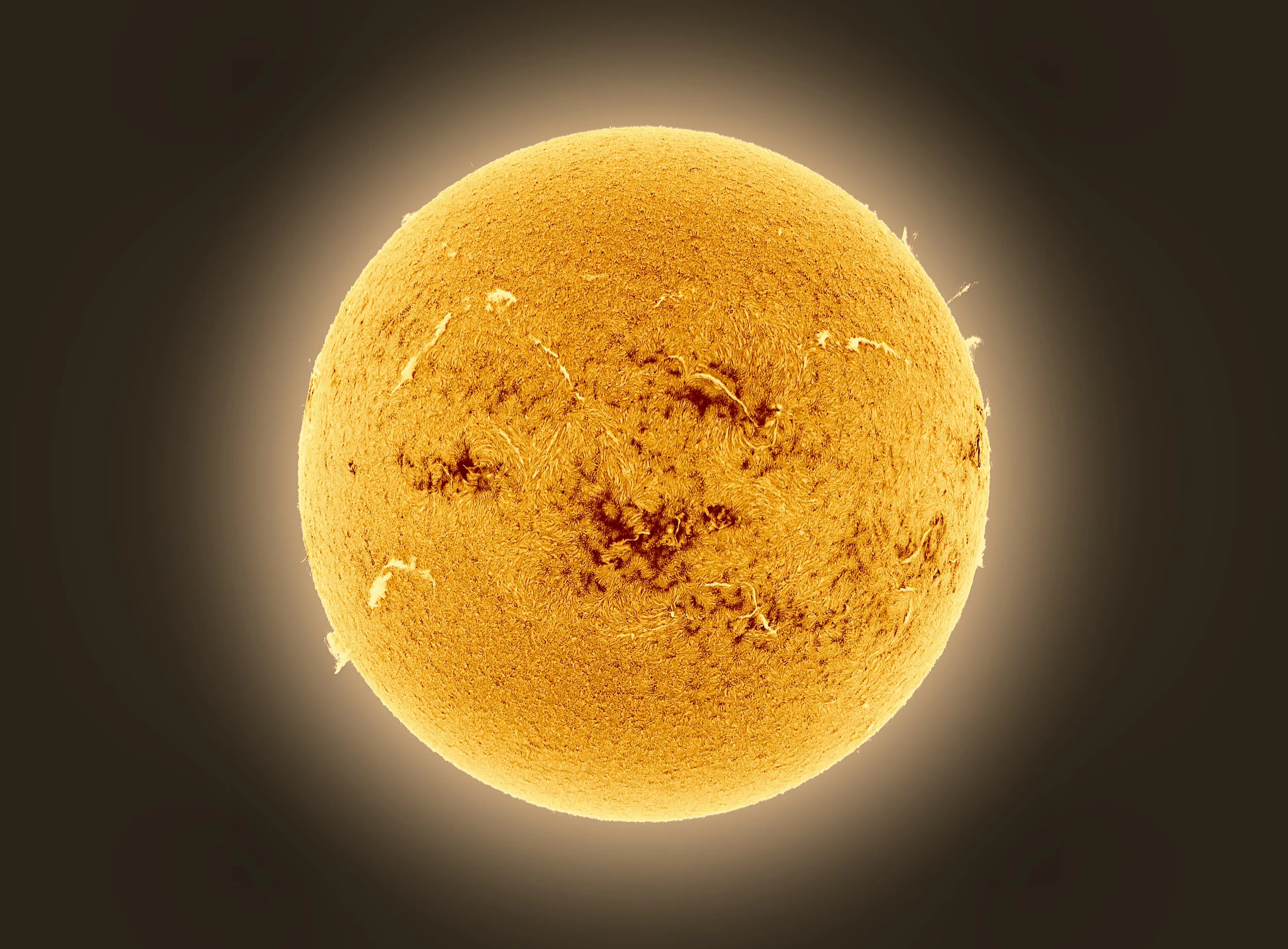 The Sun two weeks (July 27, 2026) before the total eclipse