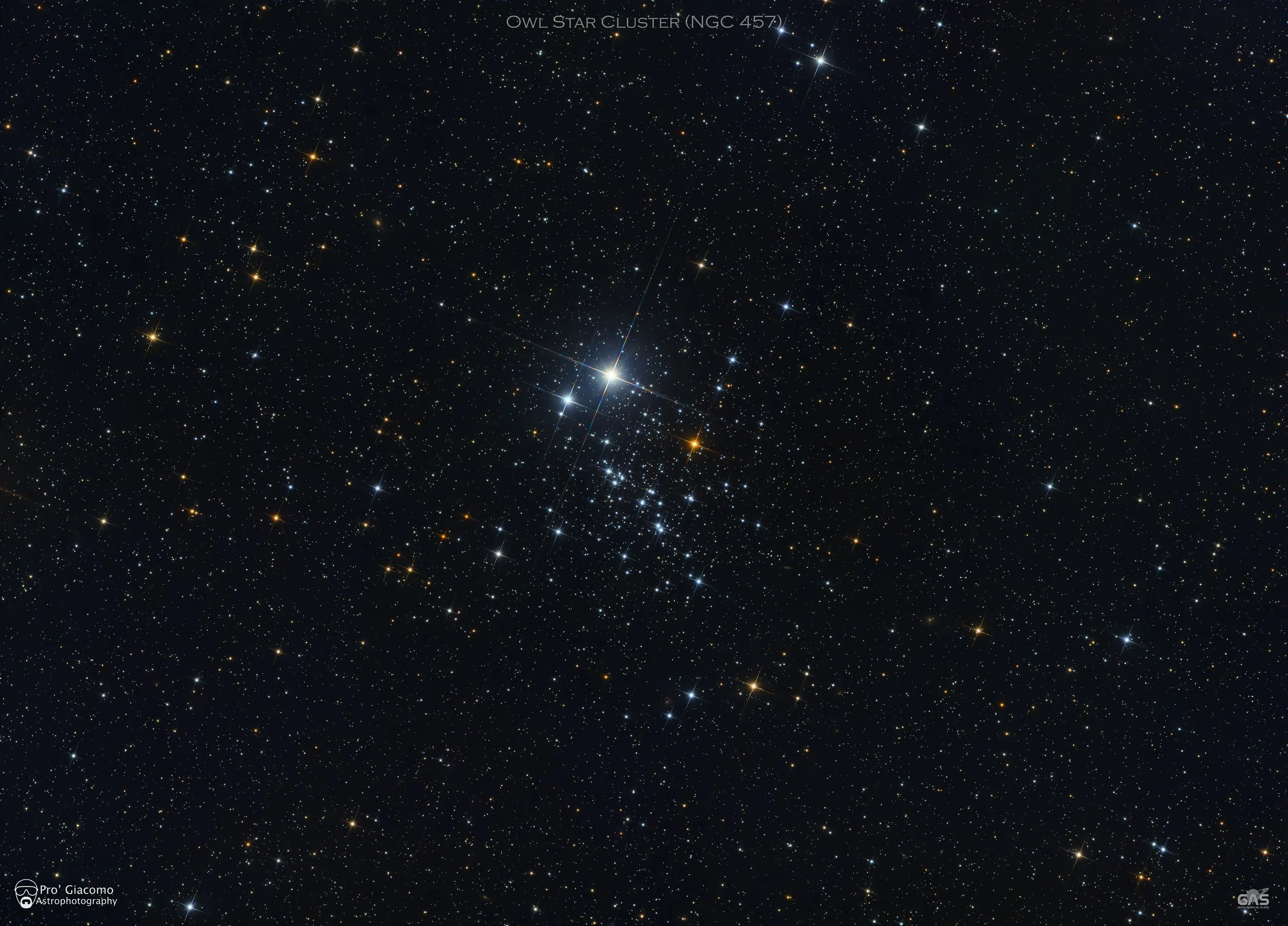 Owl Star Cluster NGC 457