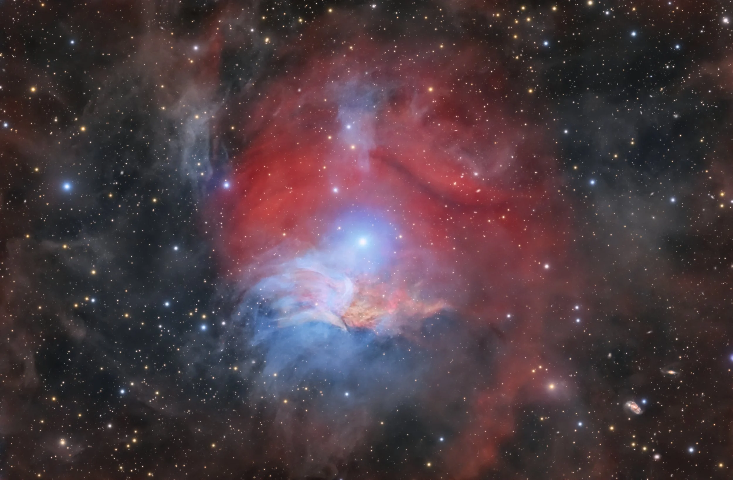 Nebula Raspberry Pi SH2-263 and VDB 38 - the Raspberry Nebula — AAPOD2.COM