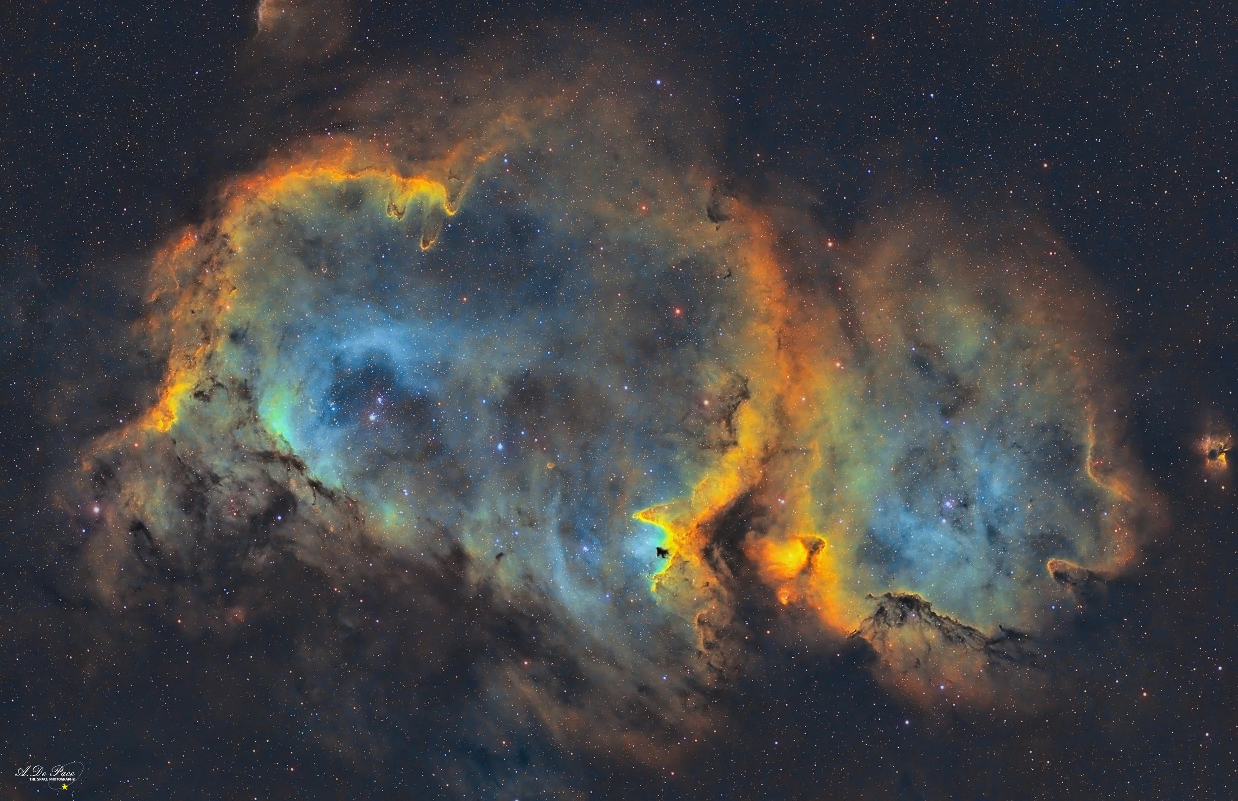 IC 1848 (AKA Soul Nebula, Embryo Nebula or W5)