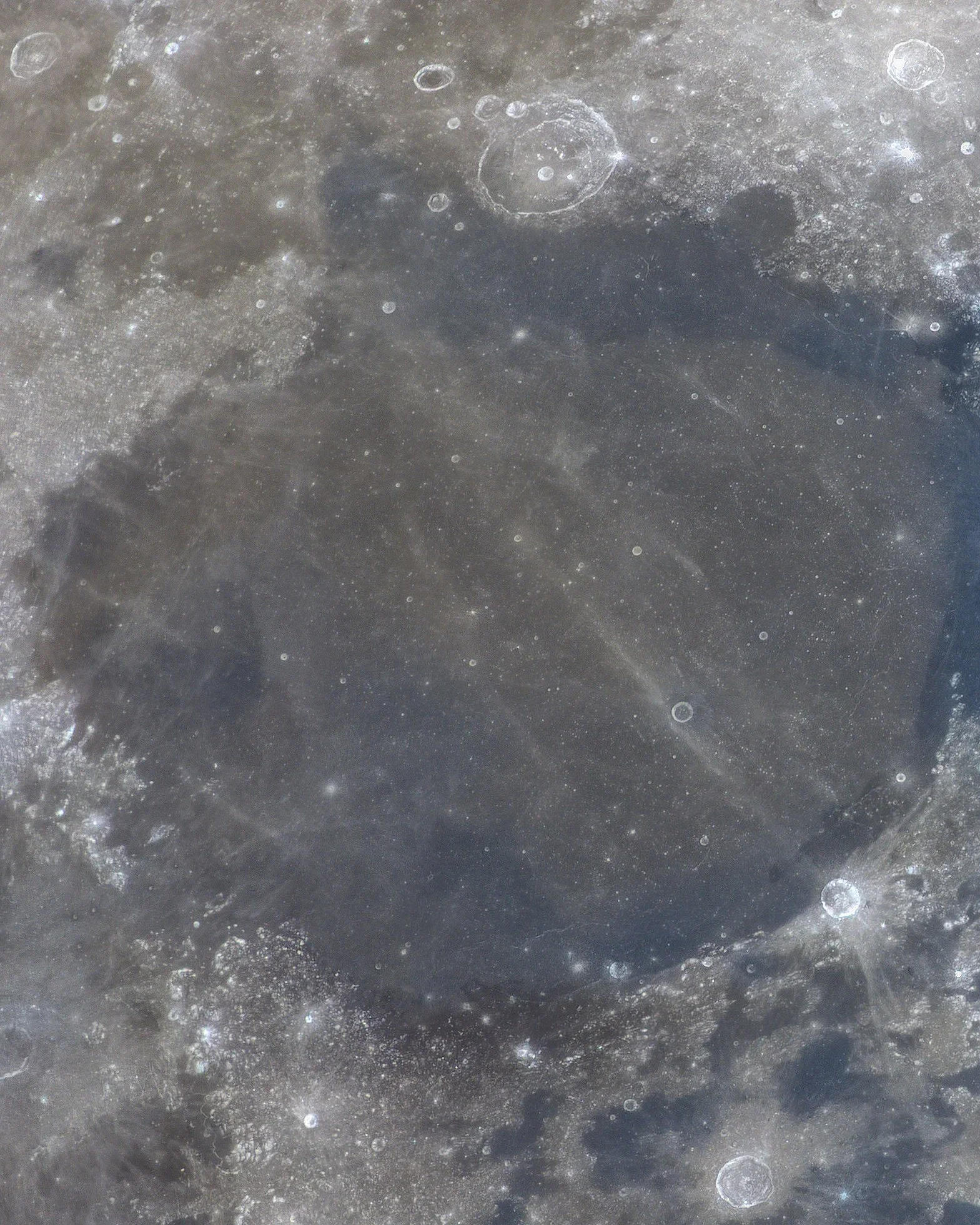 Sea of Serenity in mineral detail