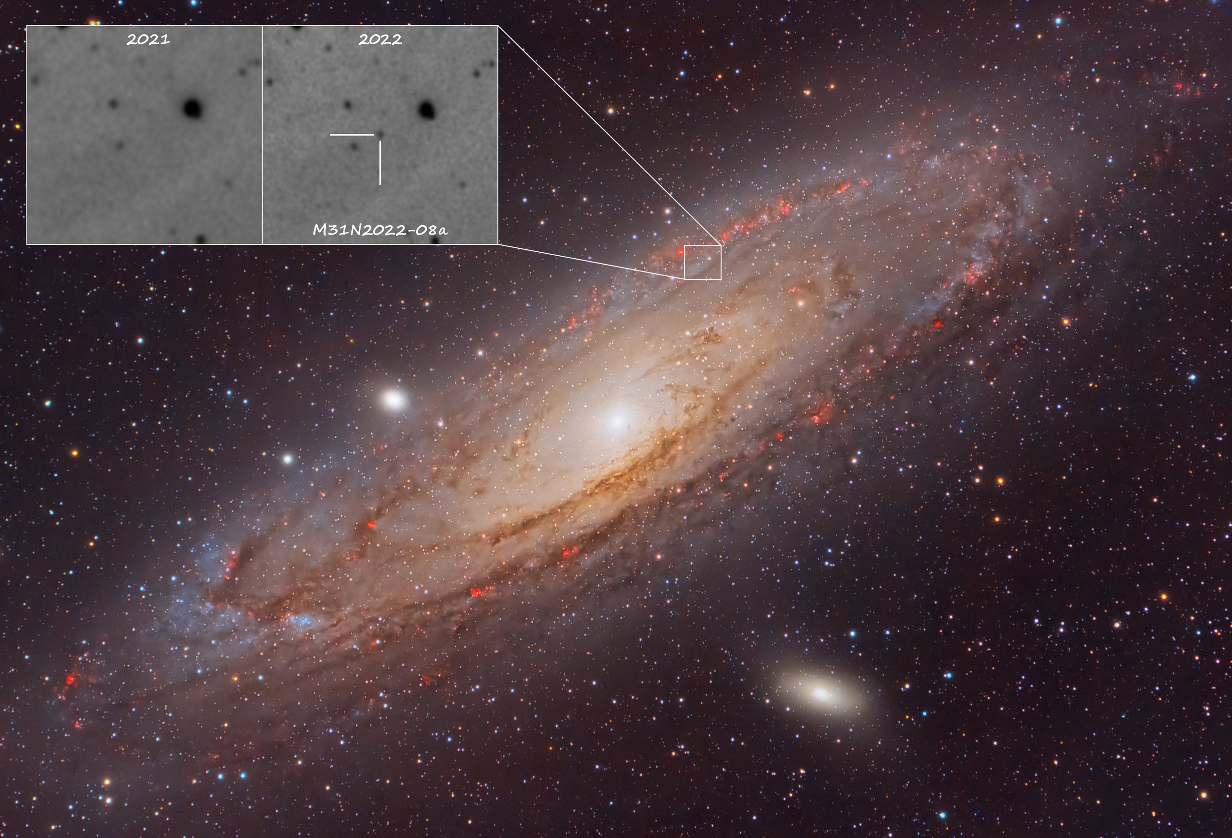 A Nova in Andromeda Galaxy —