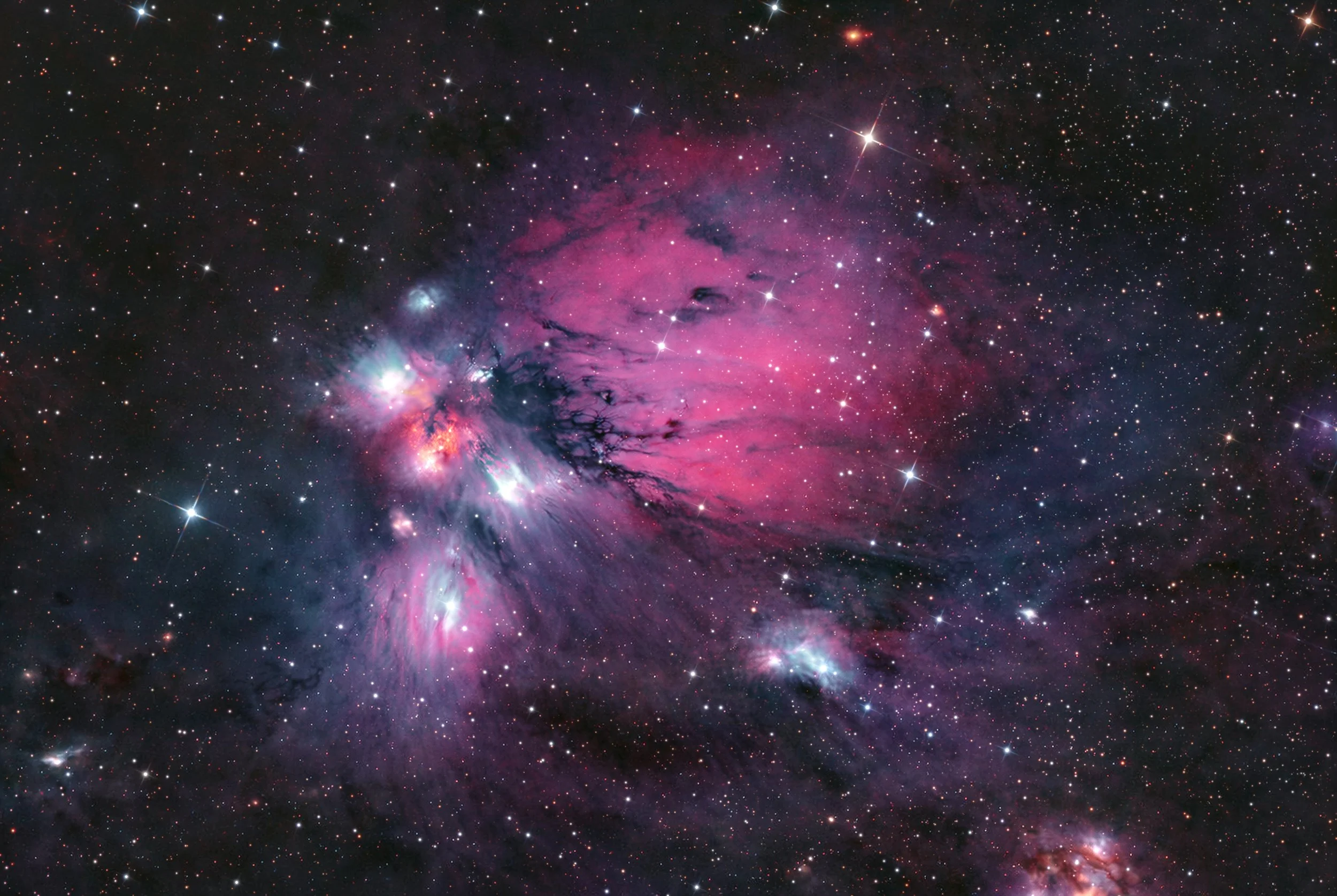 NGC 2170: Reflections and Shadows in Monoceros