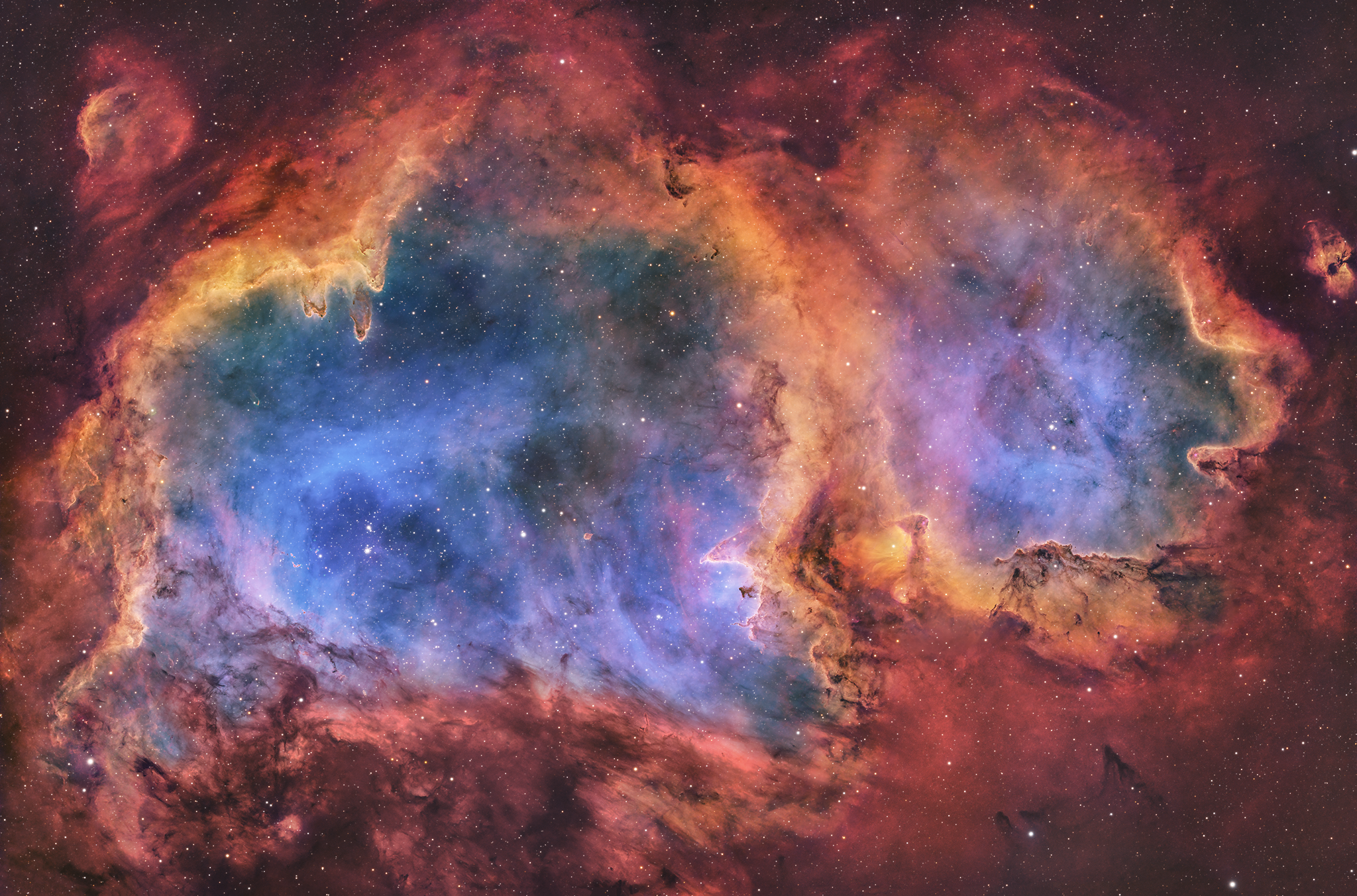 A deep dive into the Soul Nebula: 234h 55m