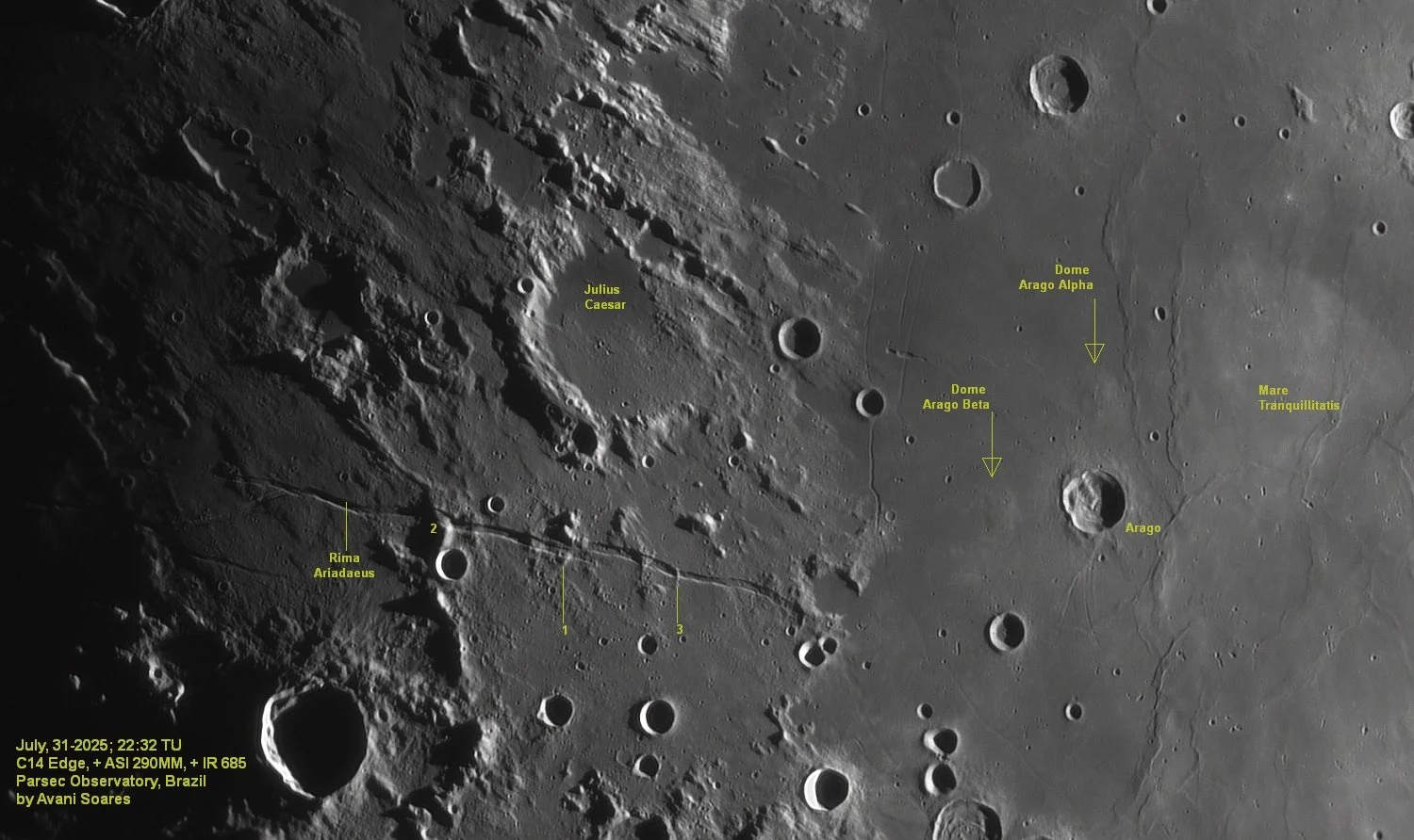 Rima Ariadaeus – A Lunar Fault Line