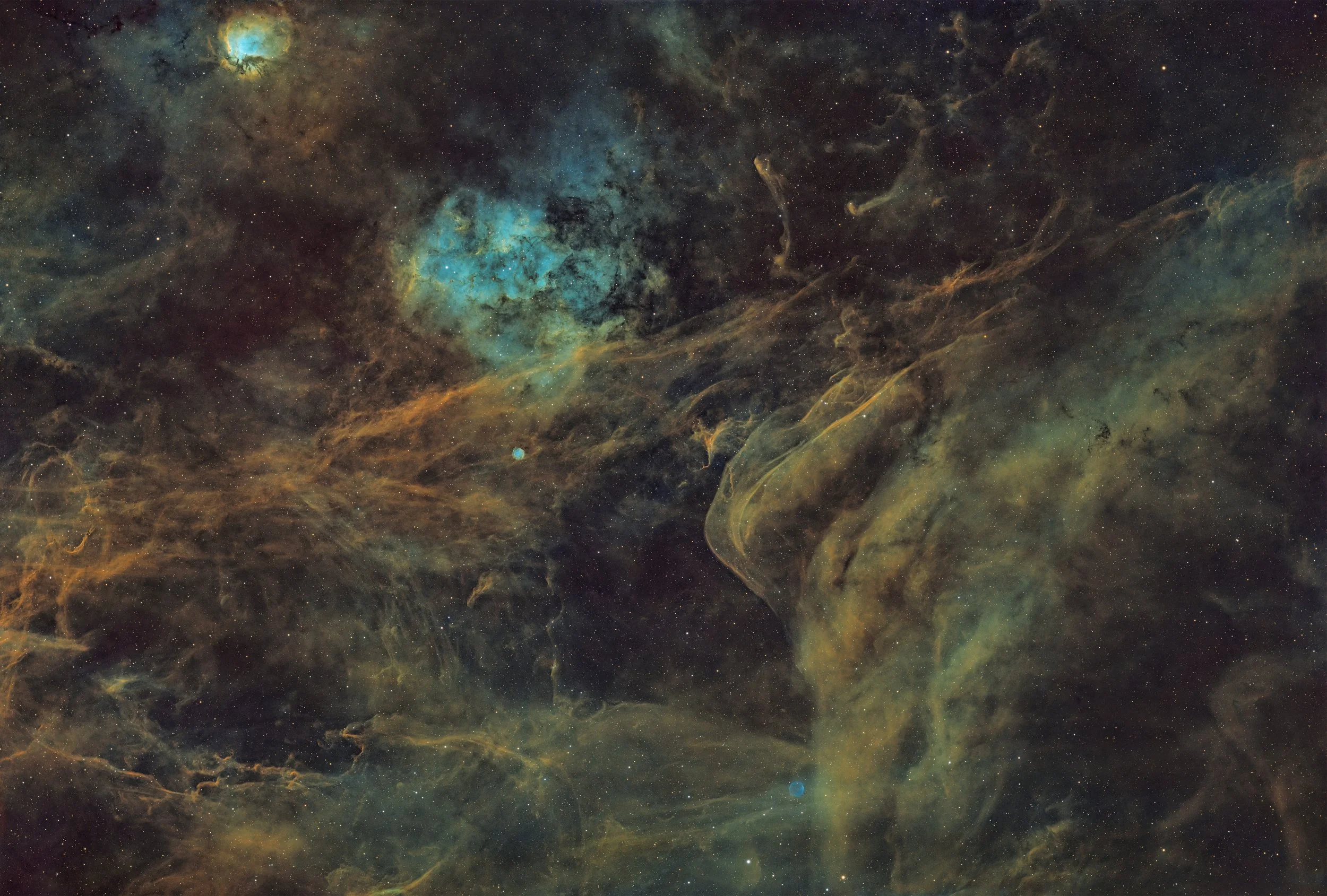 Cosmic Structures in the Sh2-115 Region