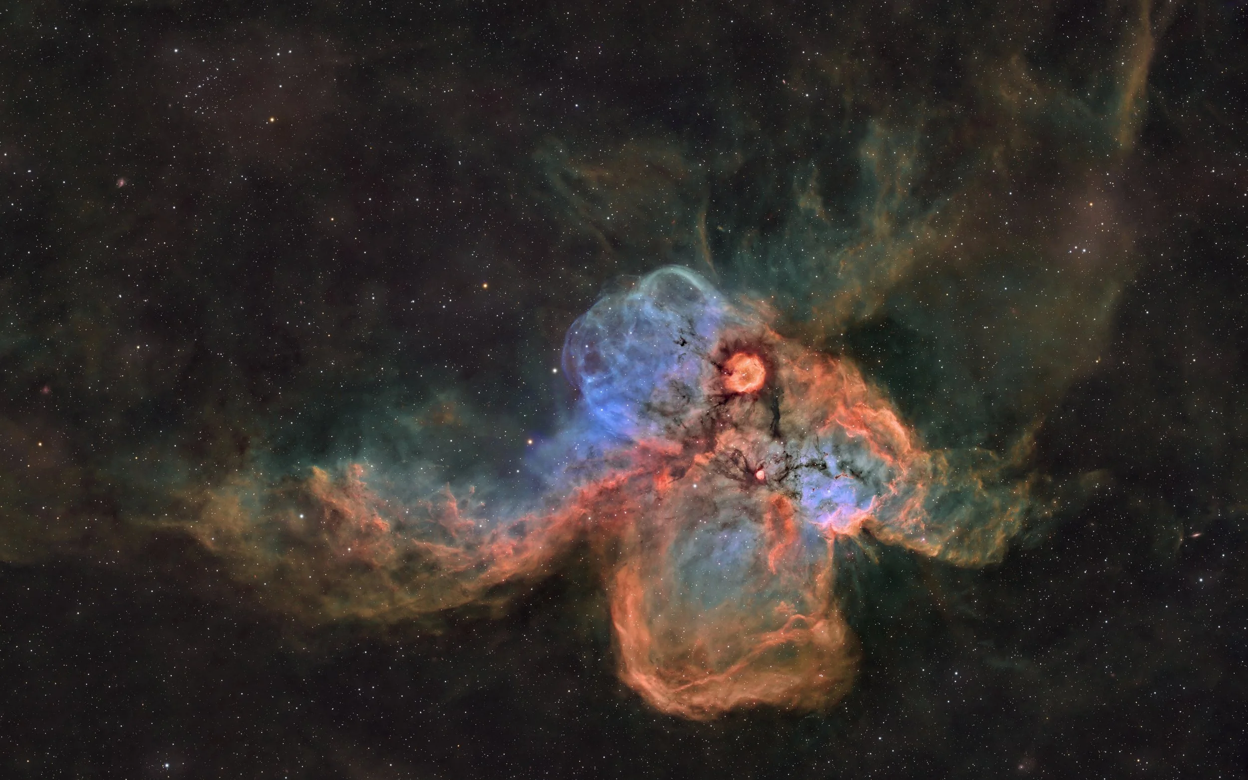 NGC2467 - Skull and Crossbones Nebula