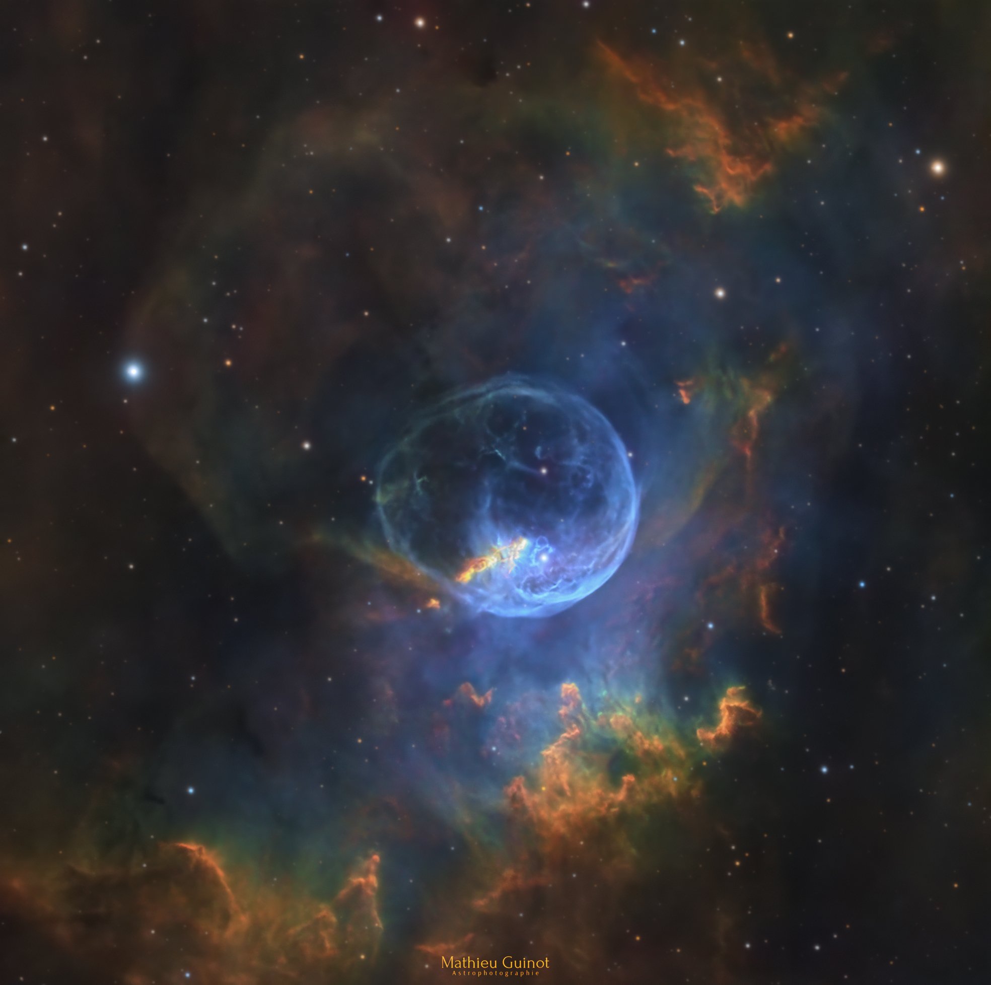 NGC 7635 Bubble Nebula Deep Close up AAPOD2 COM NGC 7635 Bubble Nebula Deep Close up AAPOD2 COM