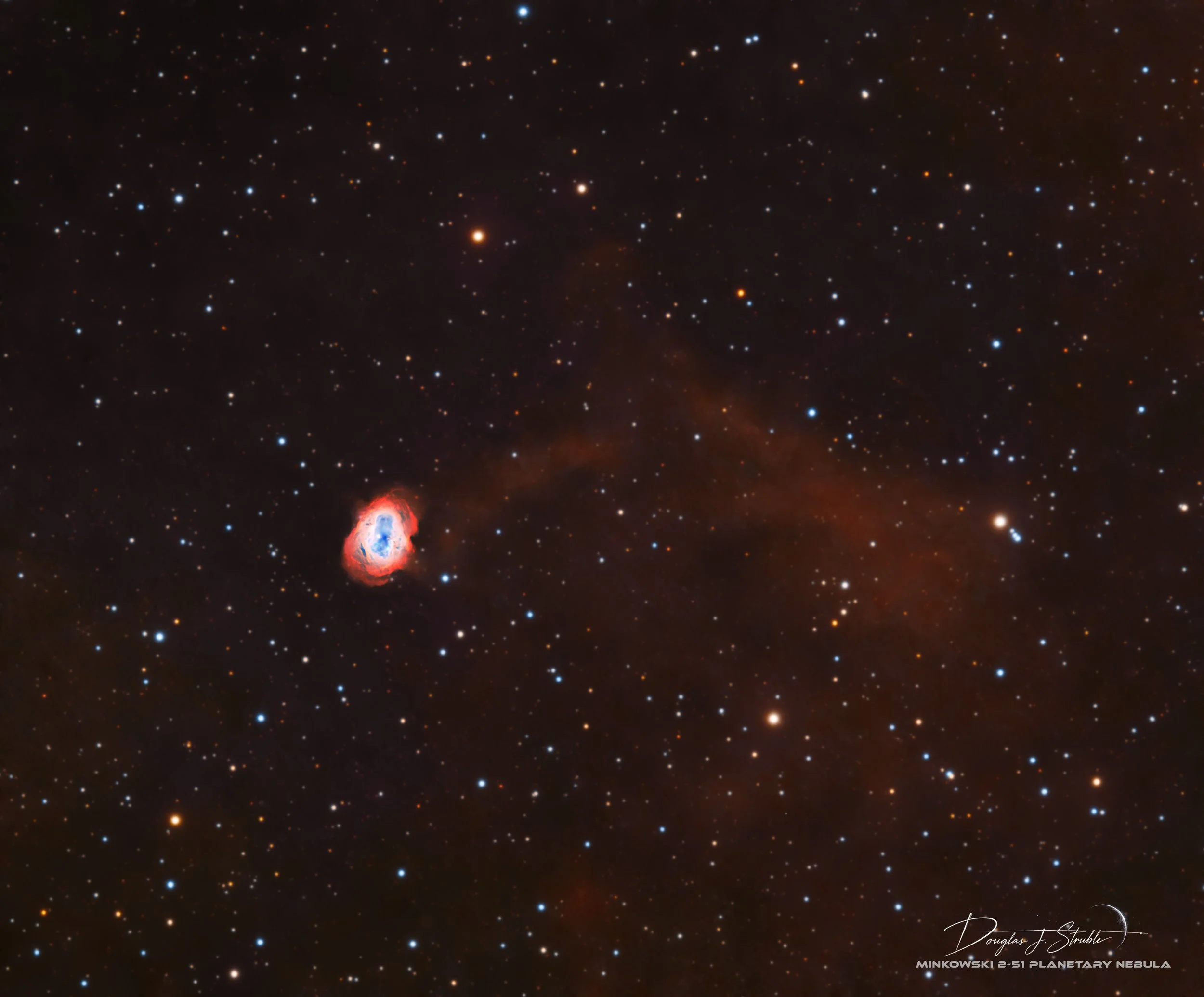 Minkowski 2-51 Planetary Nebula