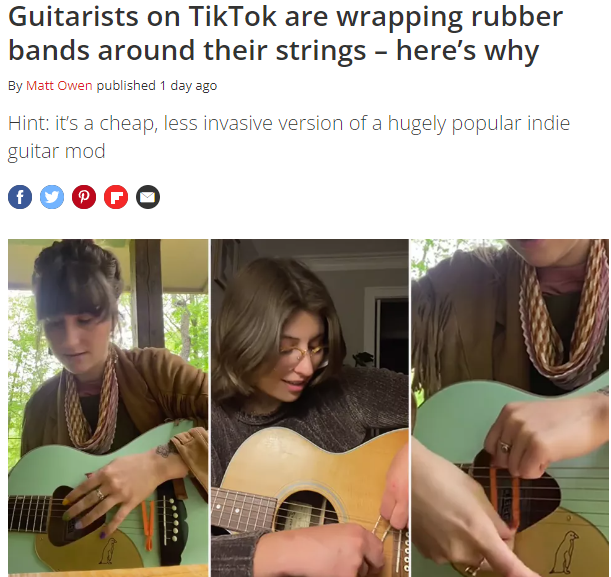 Feature in Guitarworld Magazine