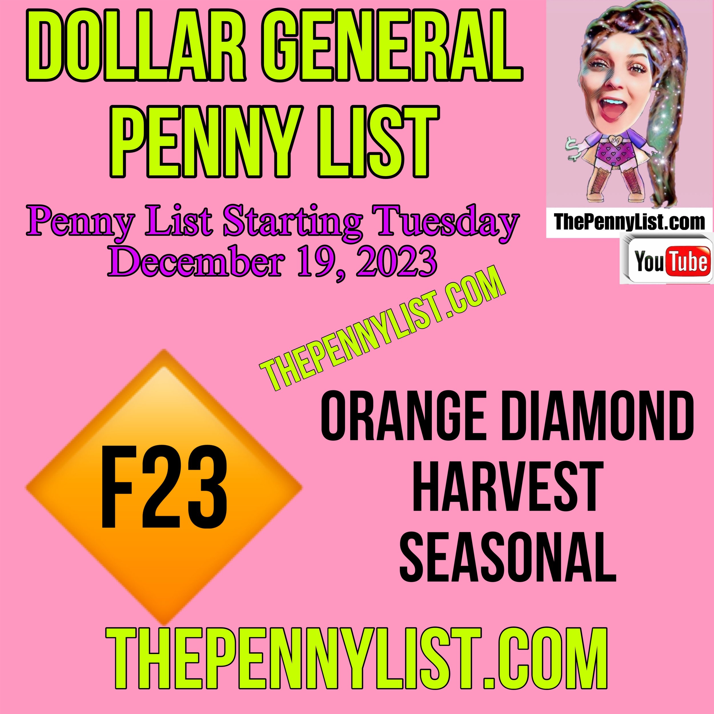 Dollar General Penny List Thepennylist Com