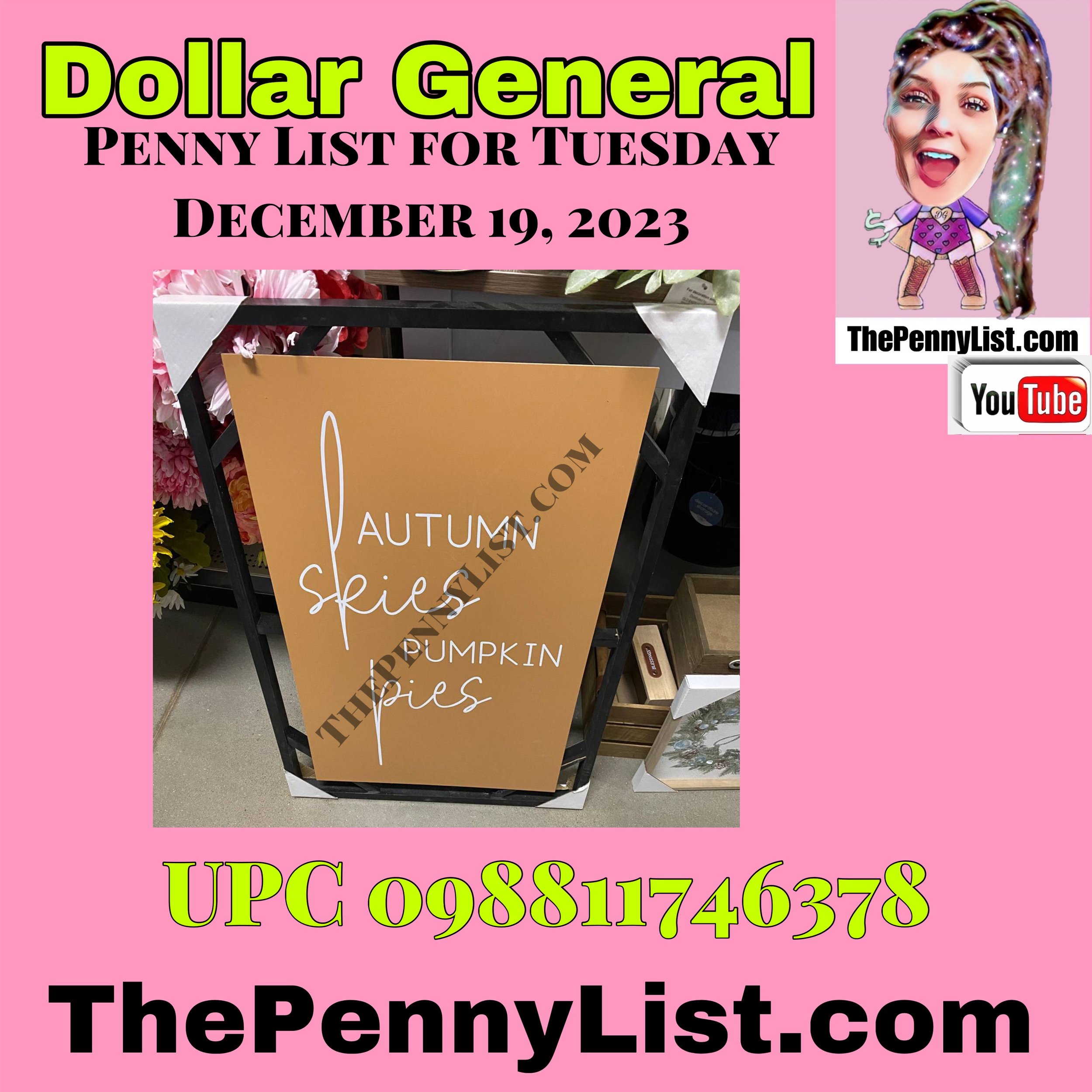 Dollar General Penny List Thepennylist Com