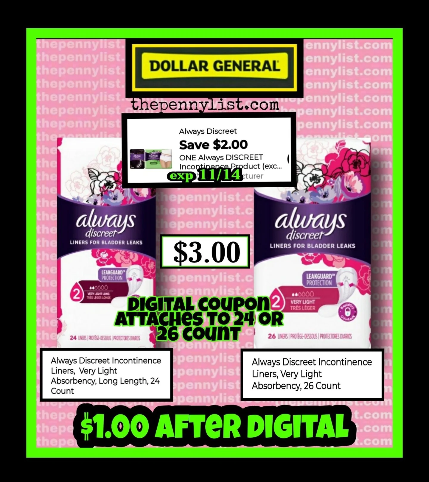 christa coupons — Dollar General Penny List — ThePennyList.com