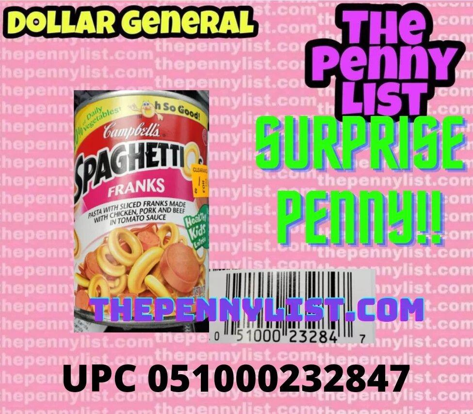 Surprise Penny Items for Dollar General Tuesday May 11, 2021
