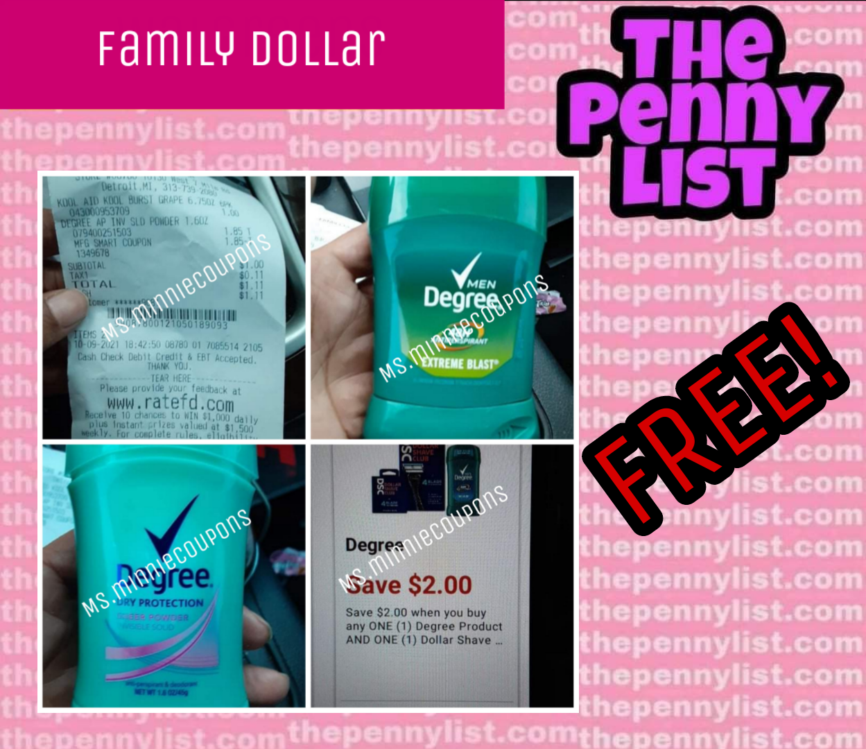 Free Degree At Family Dollar (Digital Coupons) —