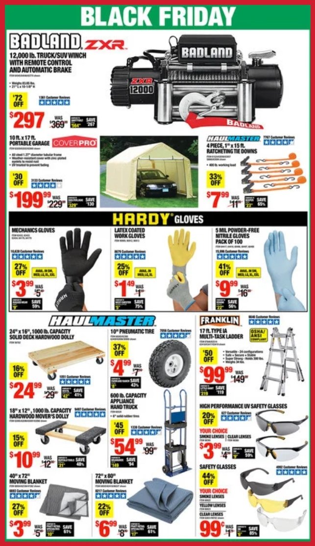 Harbor Freight Black Friday 2021 —