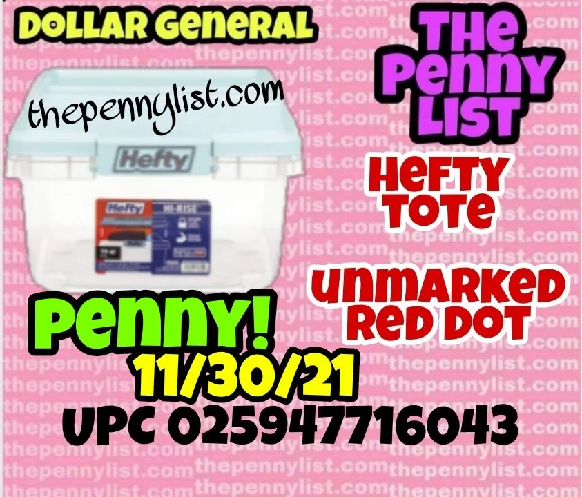 Part 2 Penny List for Dollar General 11/30/21 —
