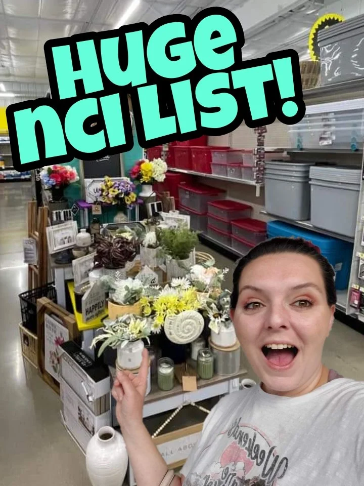 HUGE NCI LIST FOR 2/8/22 AT DOLLAR GENERAL —