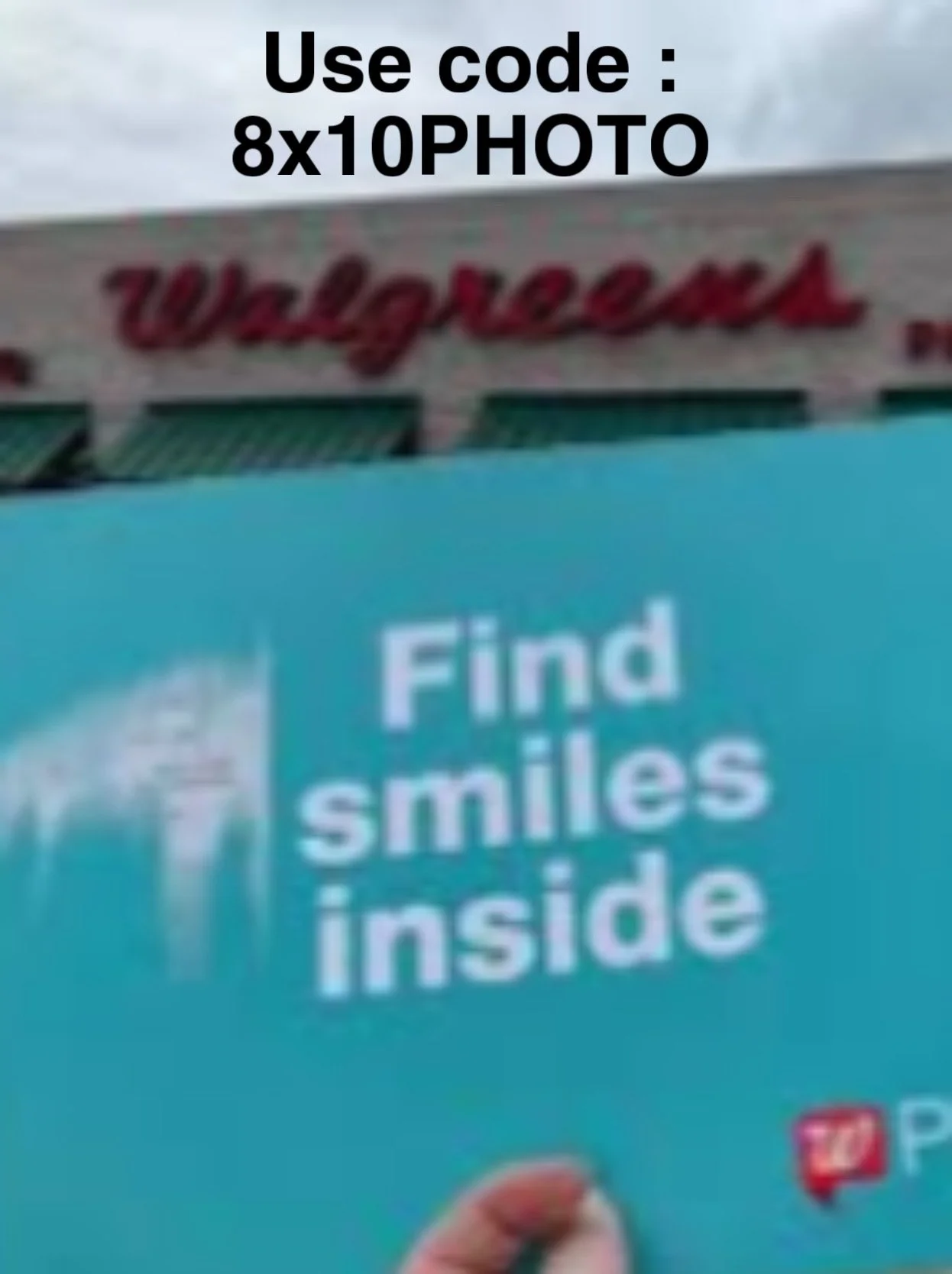 Free 8x10 Photo (Walgreens) —