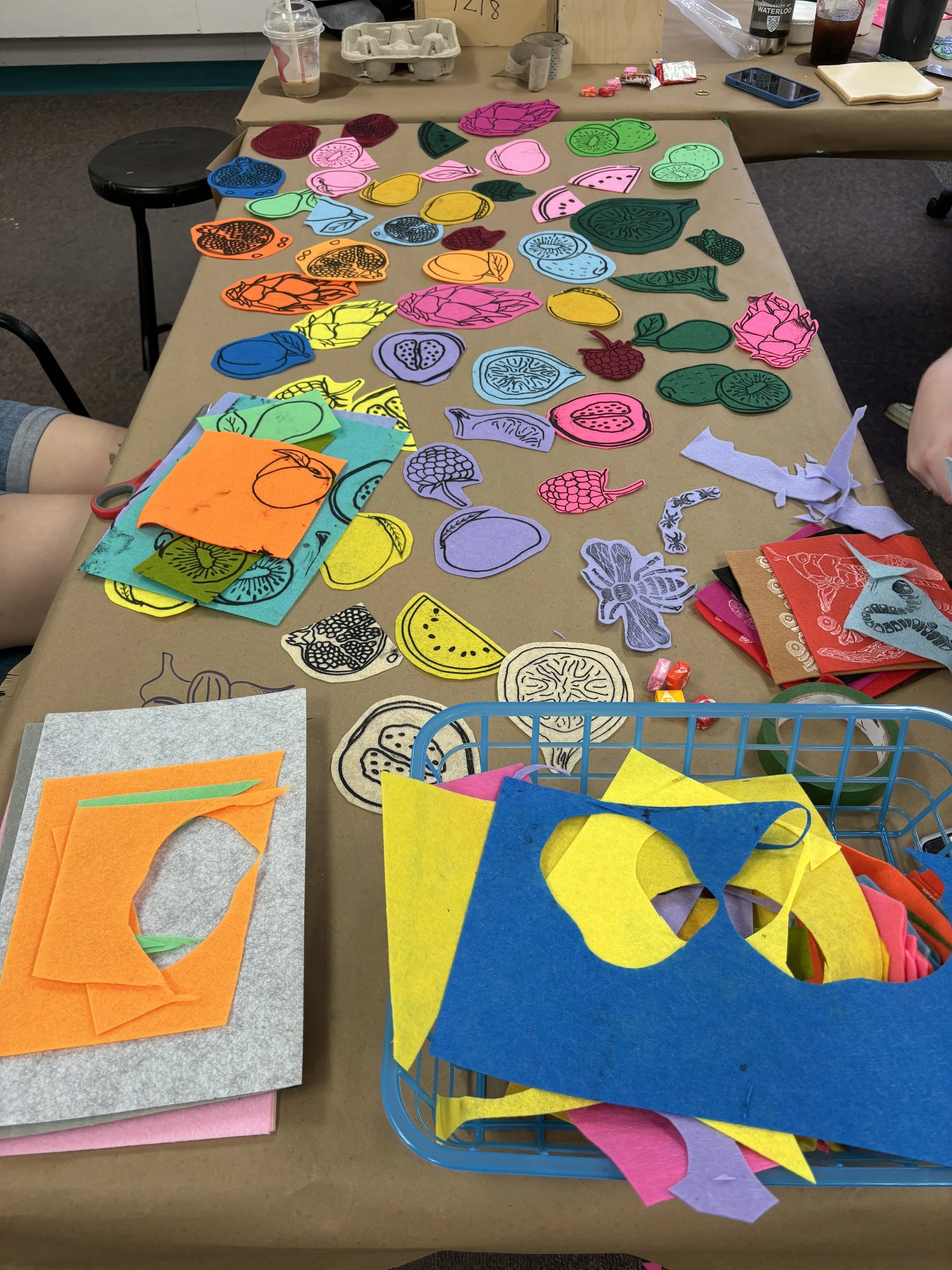 SAIL prepping materials for multicutlural festival.JPG