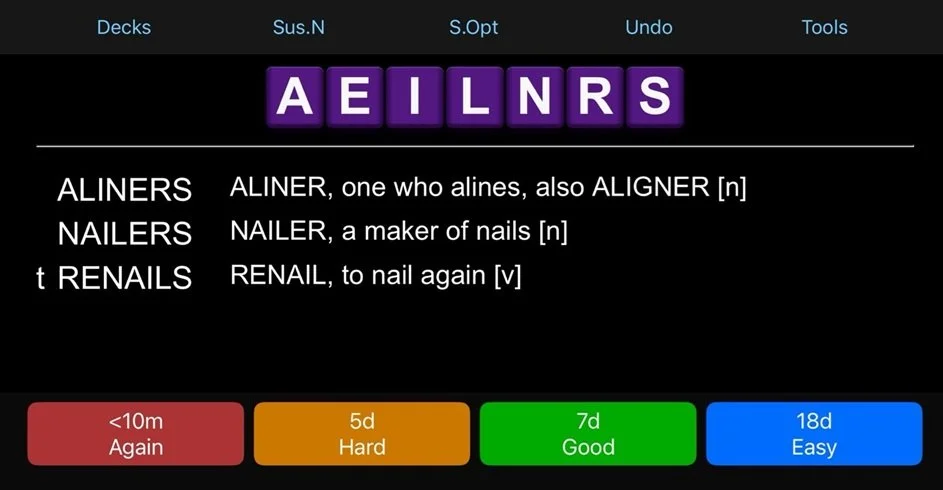Learning words with Anki, a powerful flashcard study tool