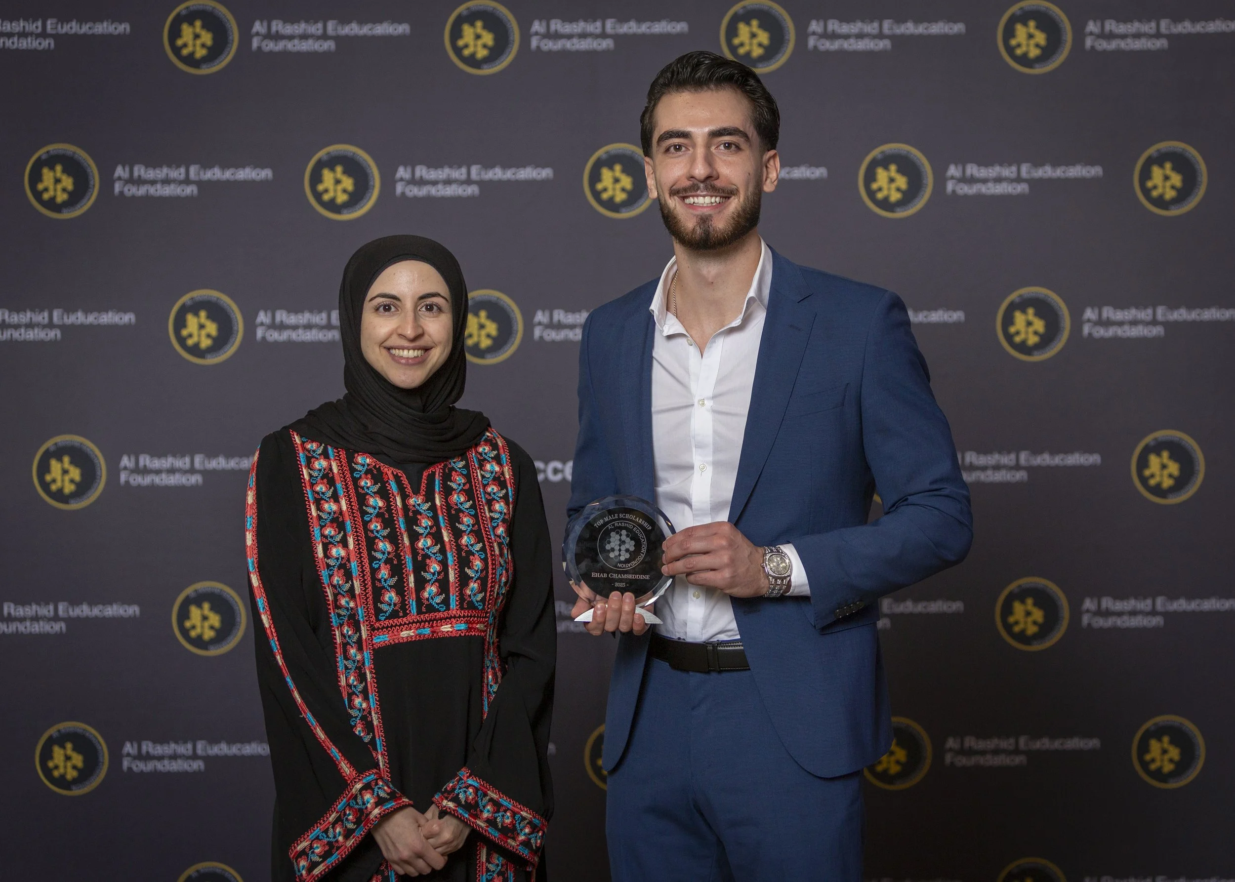 E Chamseddine & Teacher.jpg