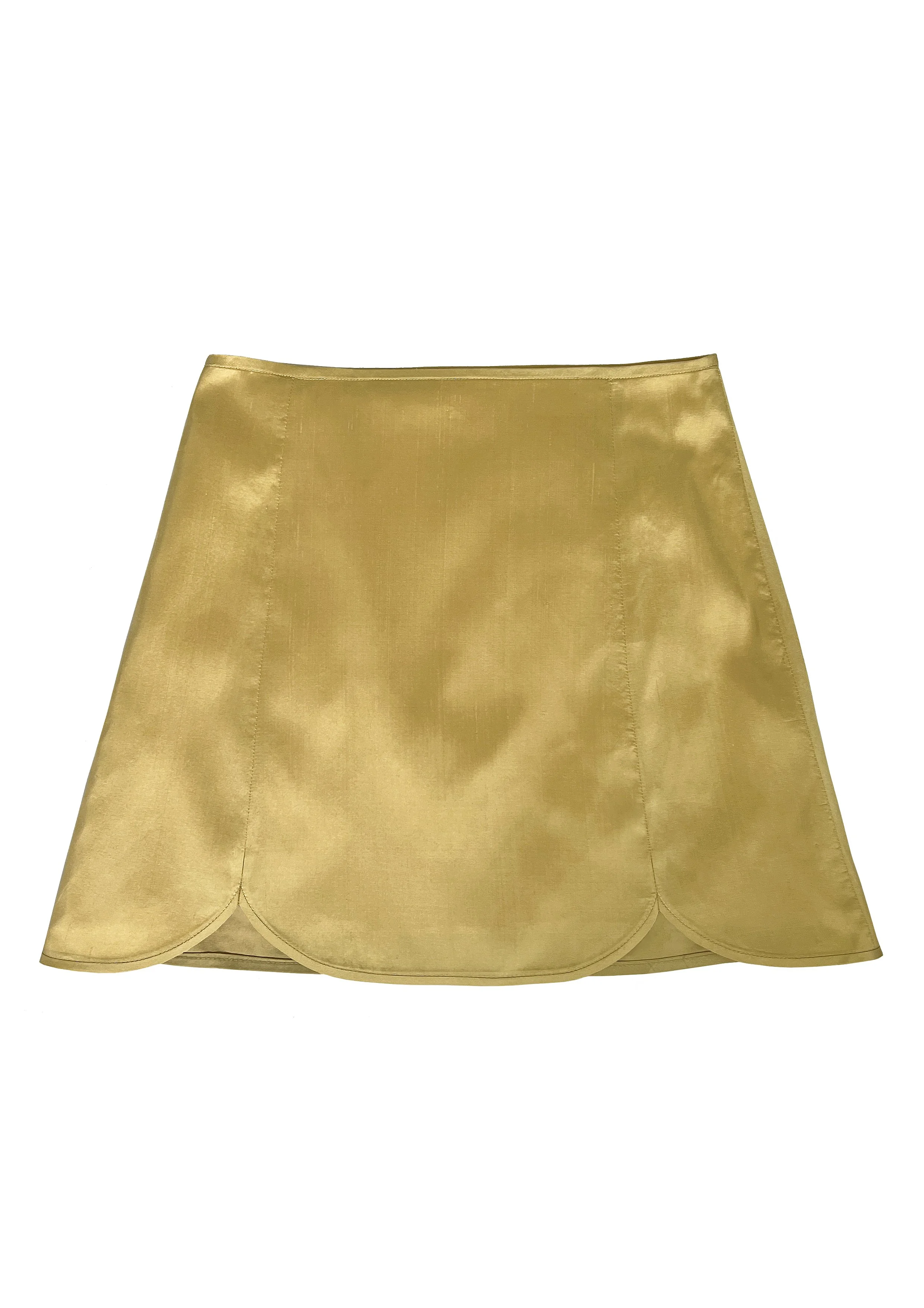 Martha - Silk Mini Skirt