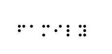 At Figure E the main motif comes from the word ‘family’ in braille: