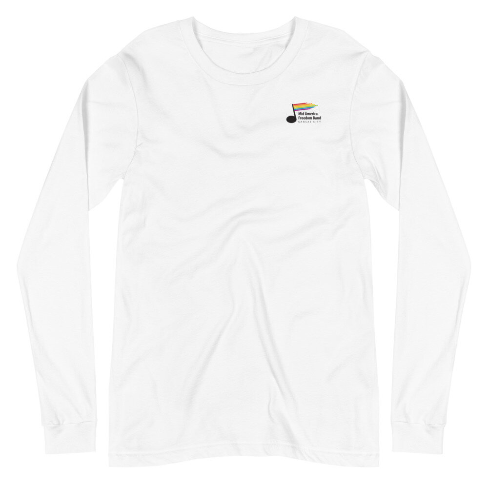 Pride in Every Note Unisex Long Sleeve Tee — Mid America Freedom Band