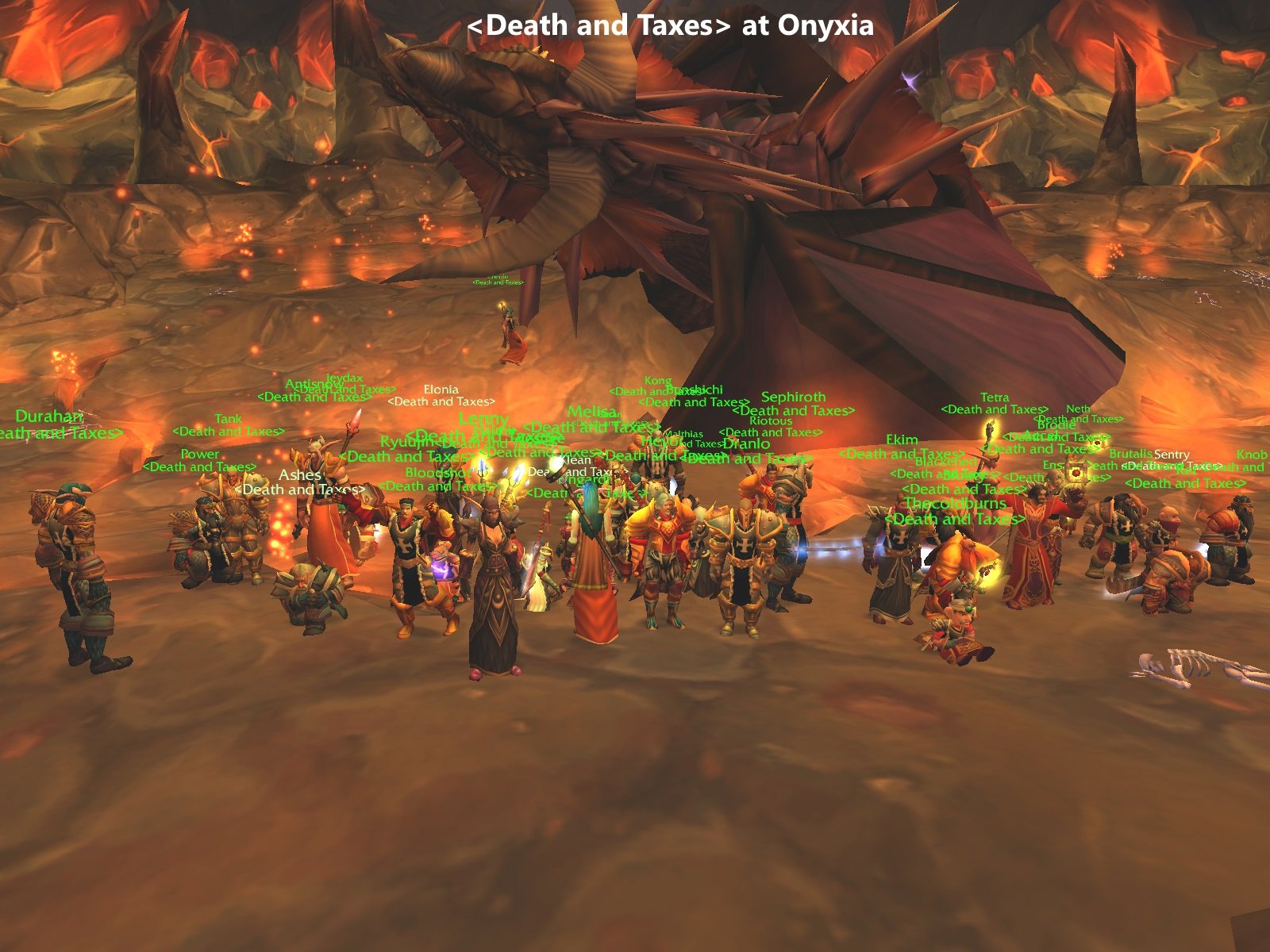 DnT - World 1st Onyxia