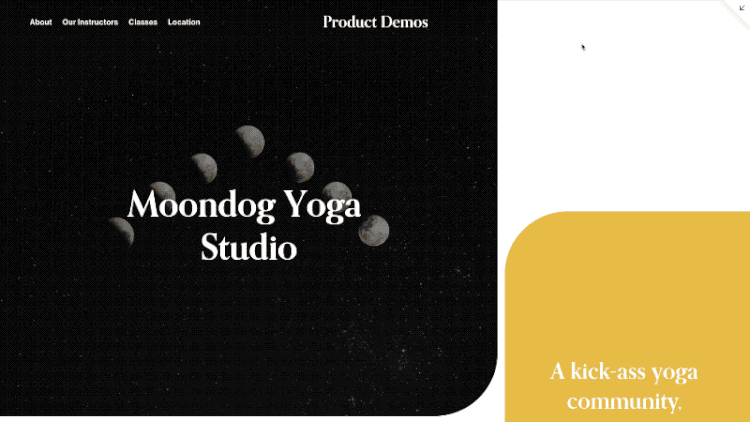 Curved Edges in CSS Grid.gif