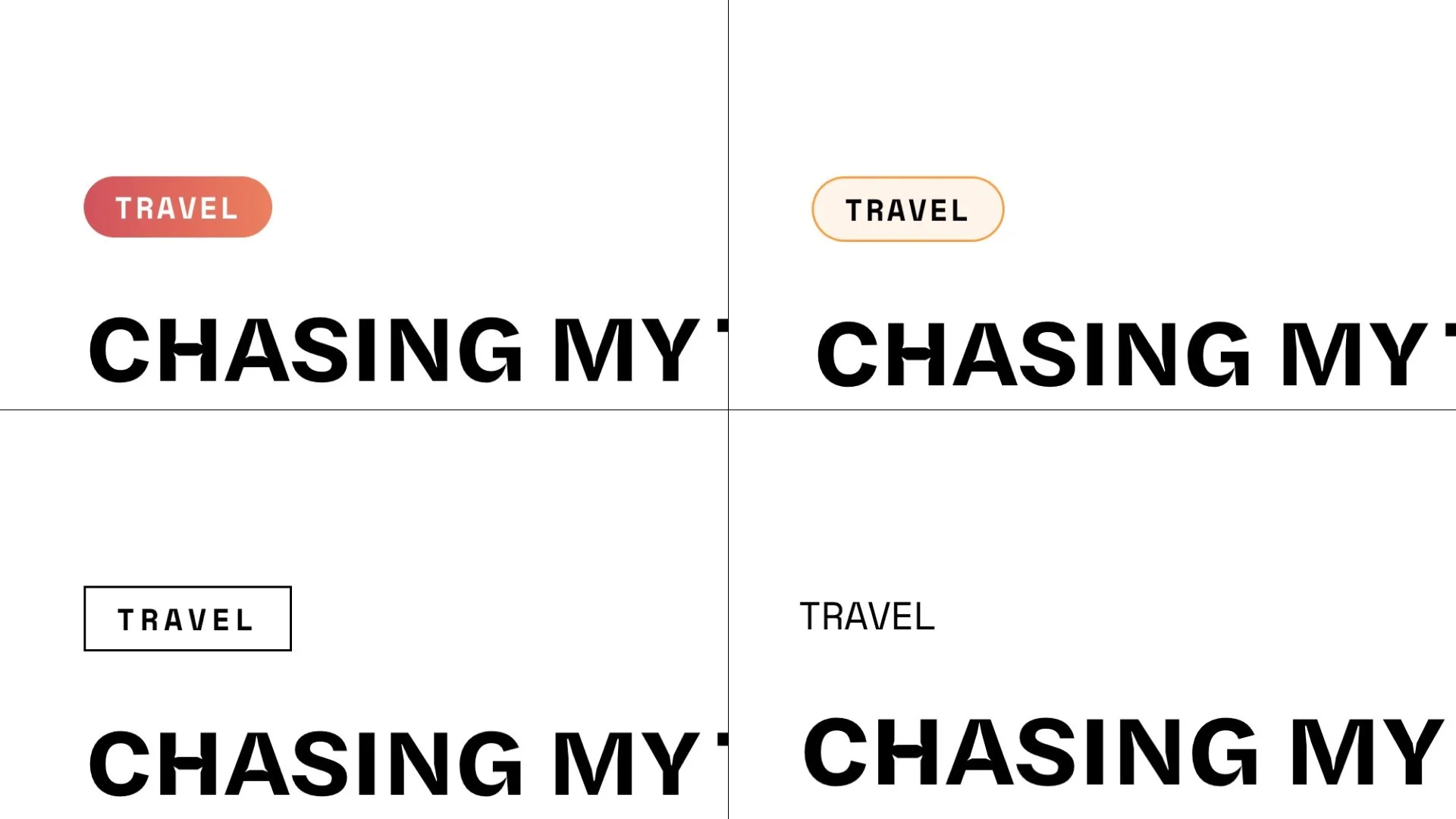 Blog Item Category Styles