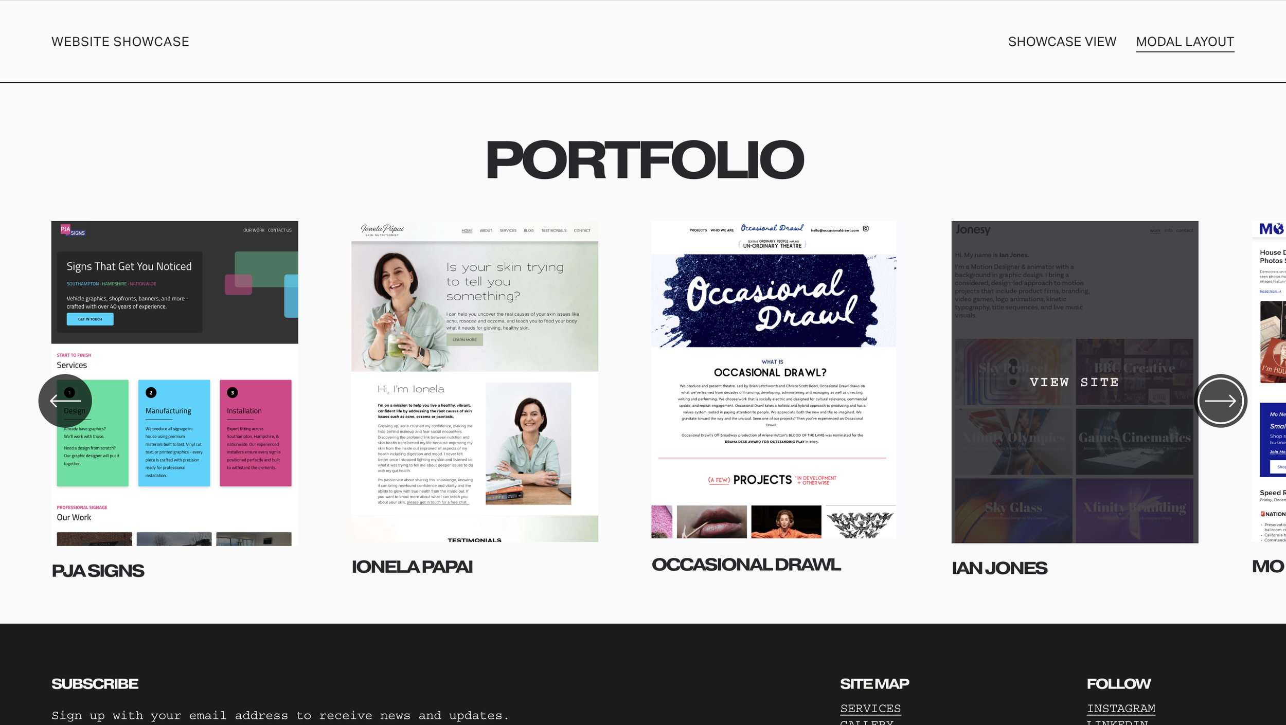 Split Screen Layout Design Pack for Squarespace 7.1 | Will Myers ...