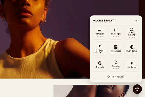 Accessibility Widget
